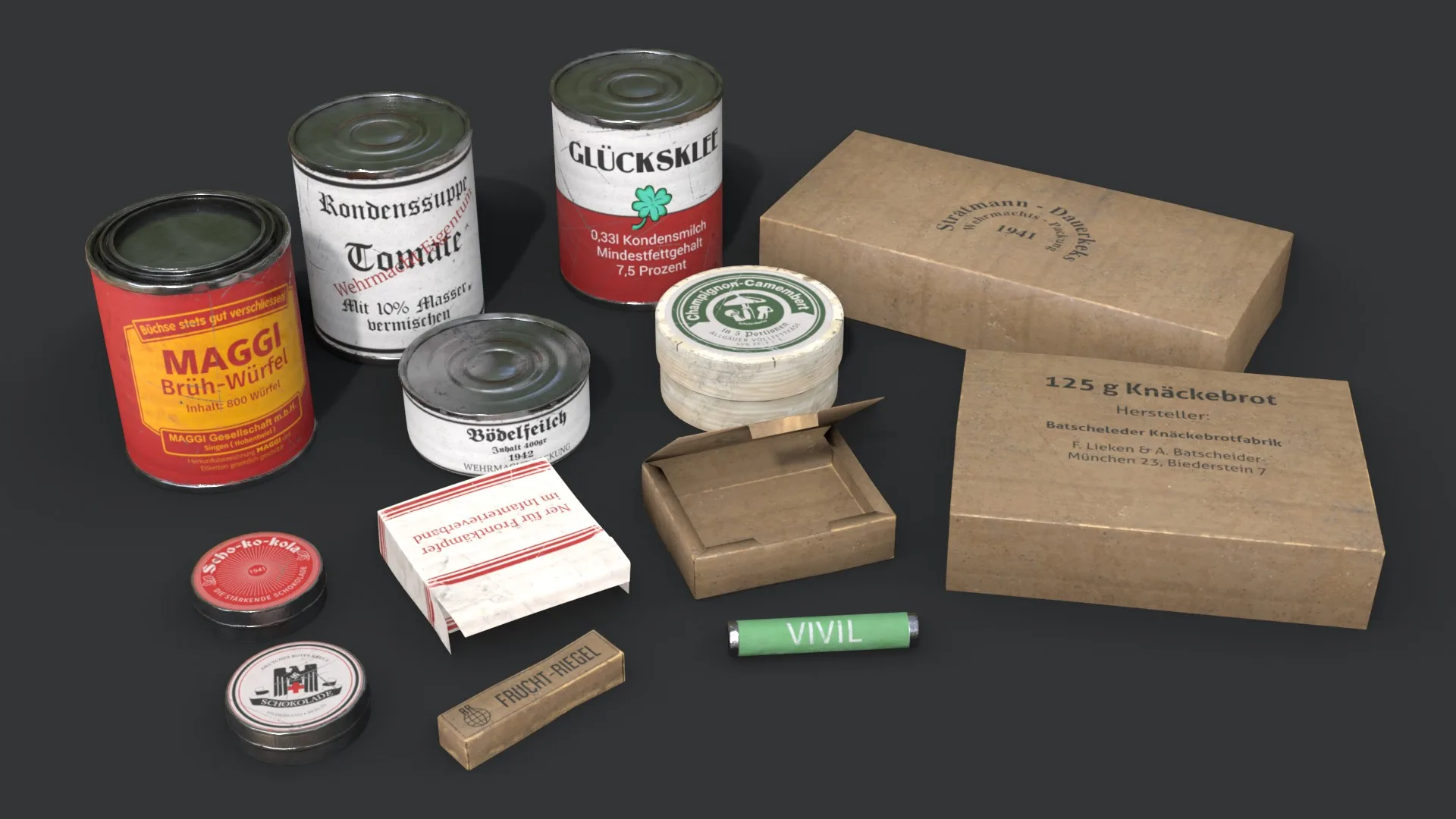 German Combat Ration WWII