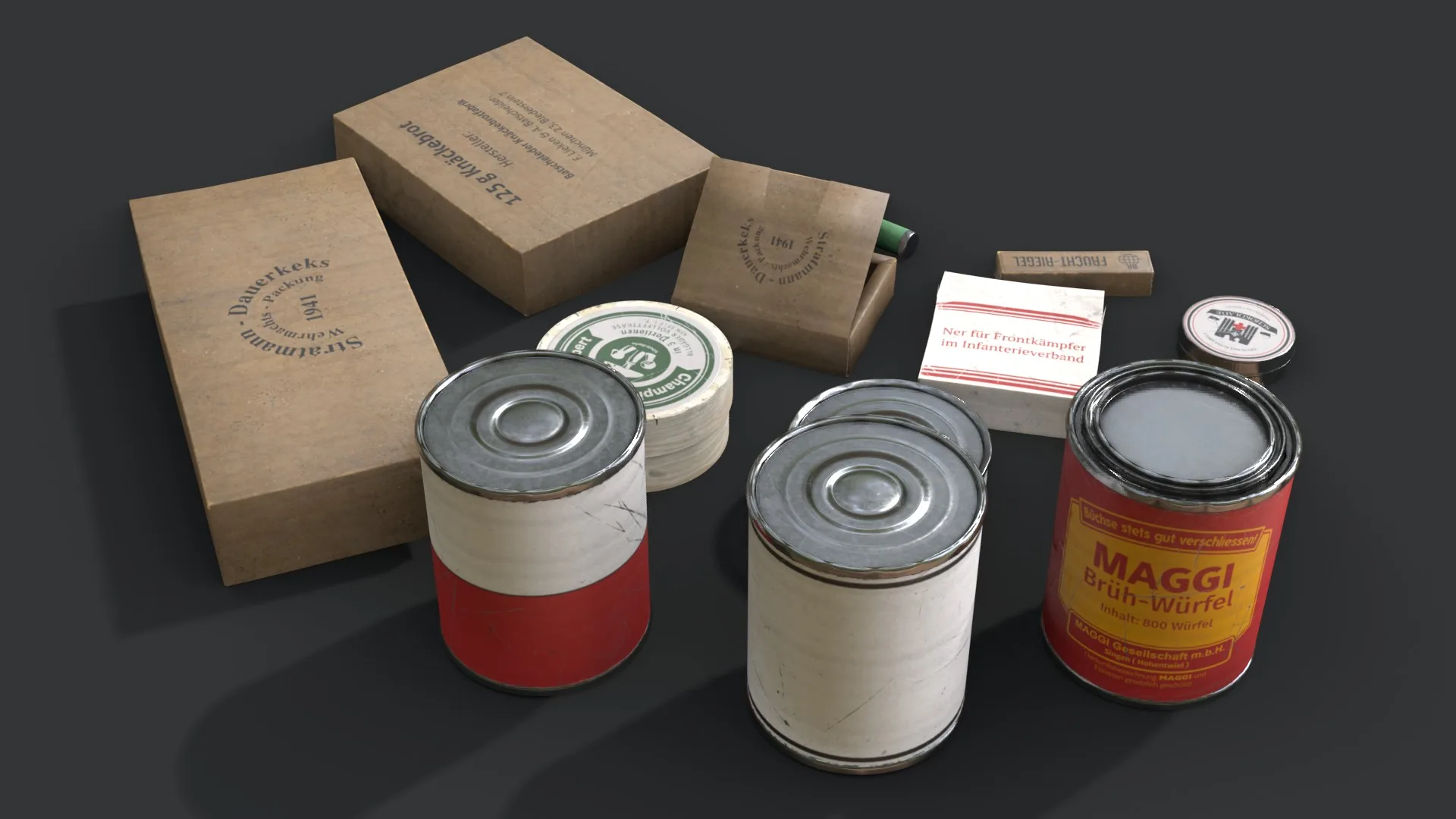 German Combat Ration WWII