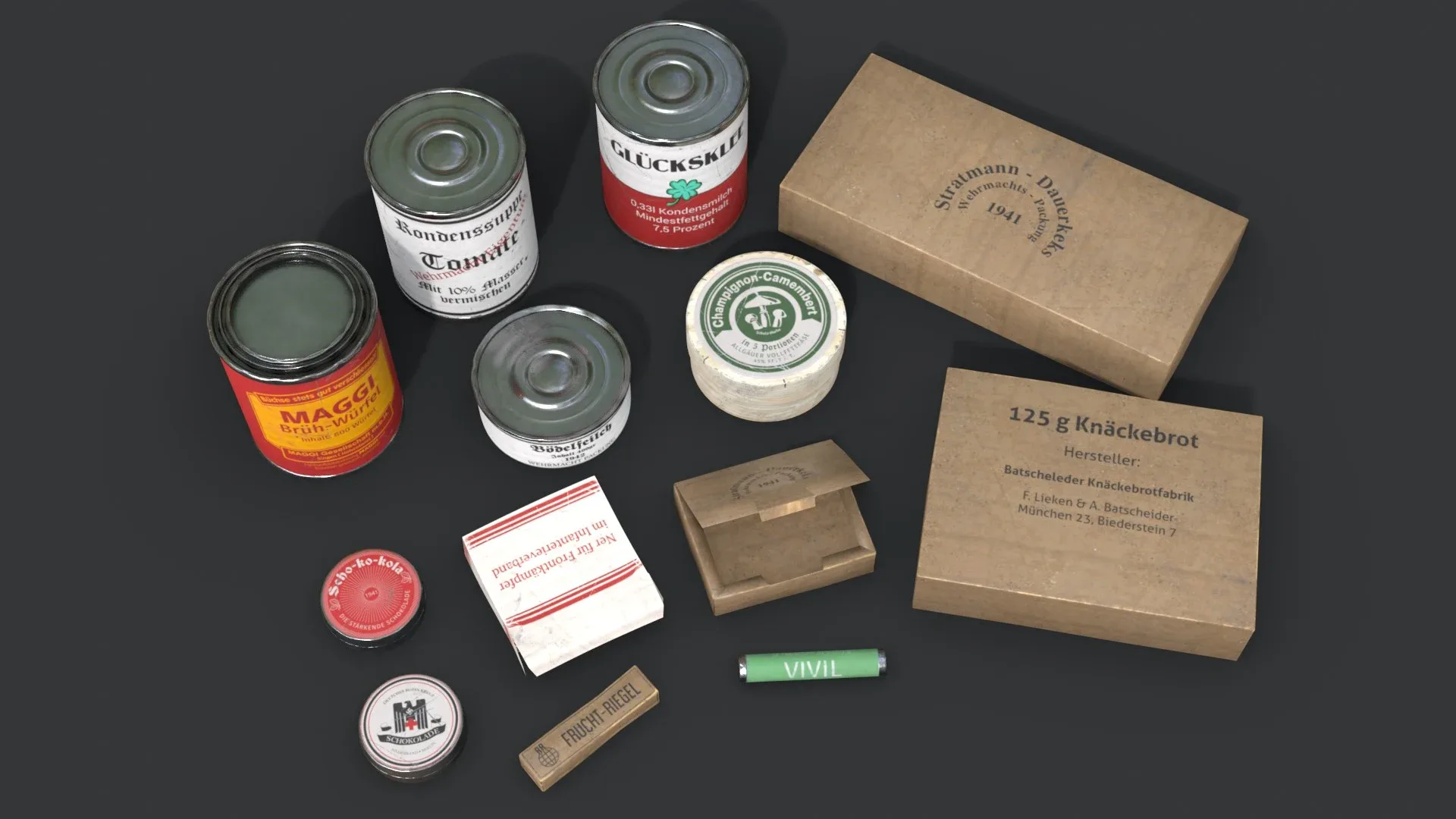 German Combat Ration WWII