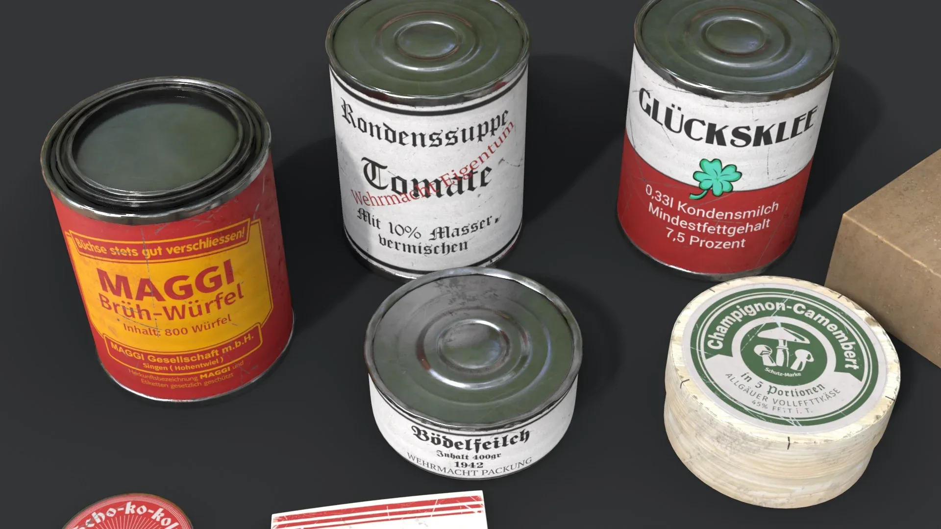 German Combat Ration WWII