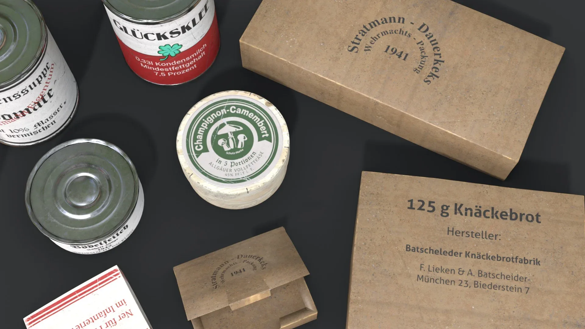 German Combat Ration WWII