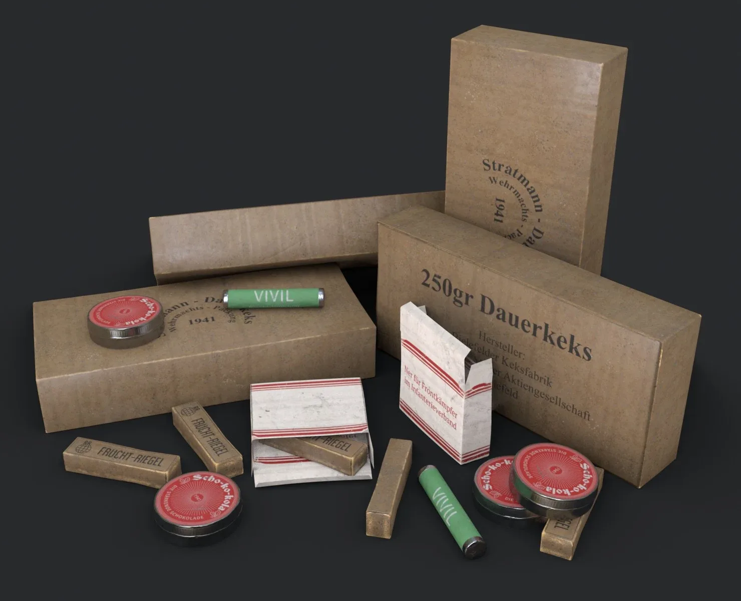 German Combat Ration WWII