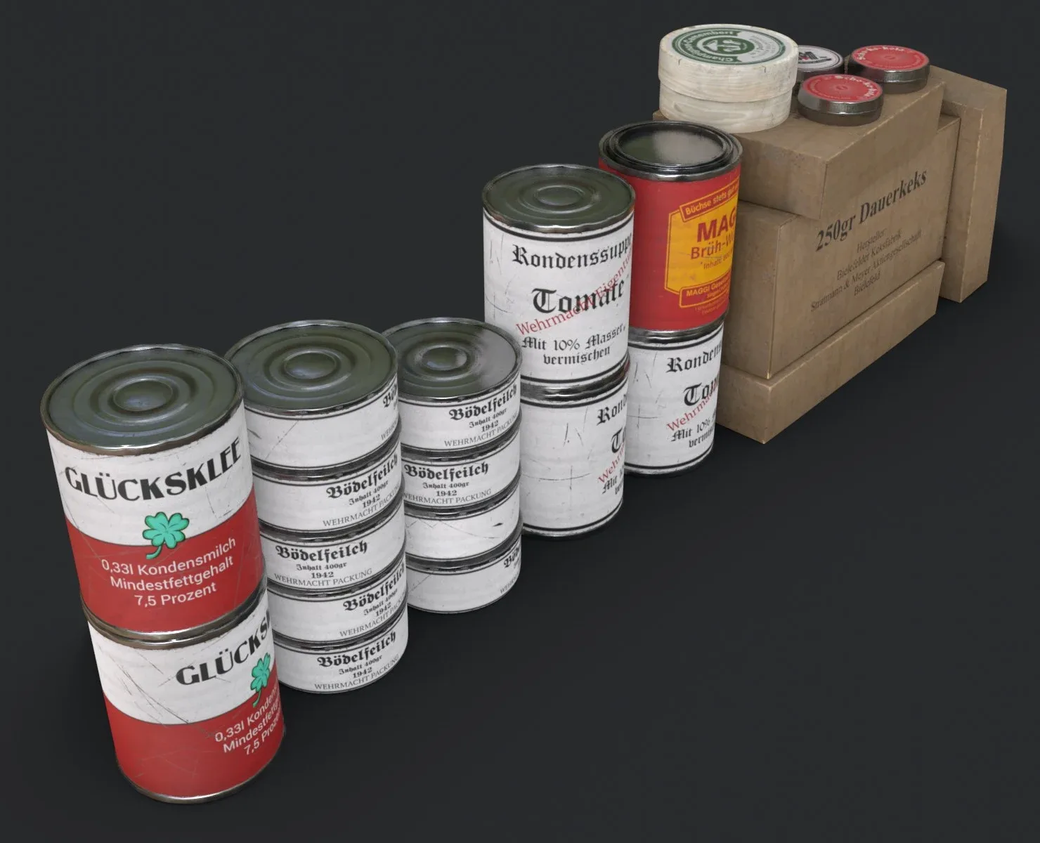 German Combat Ration WWII