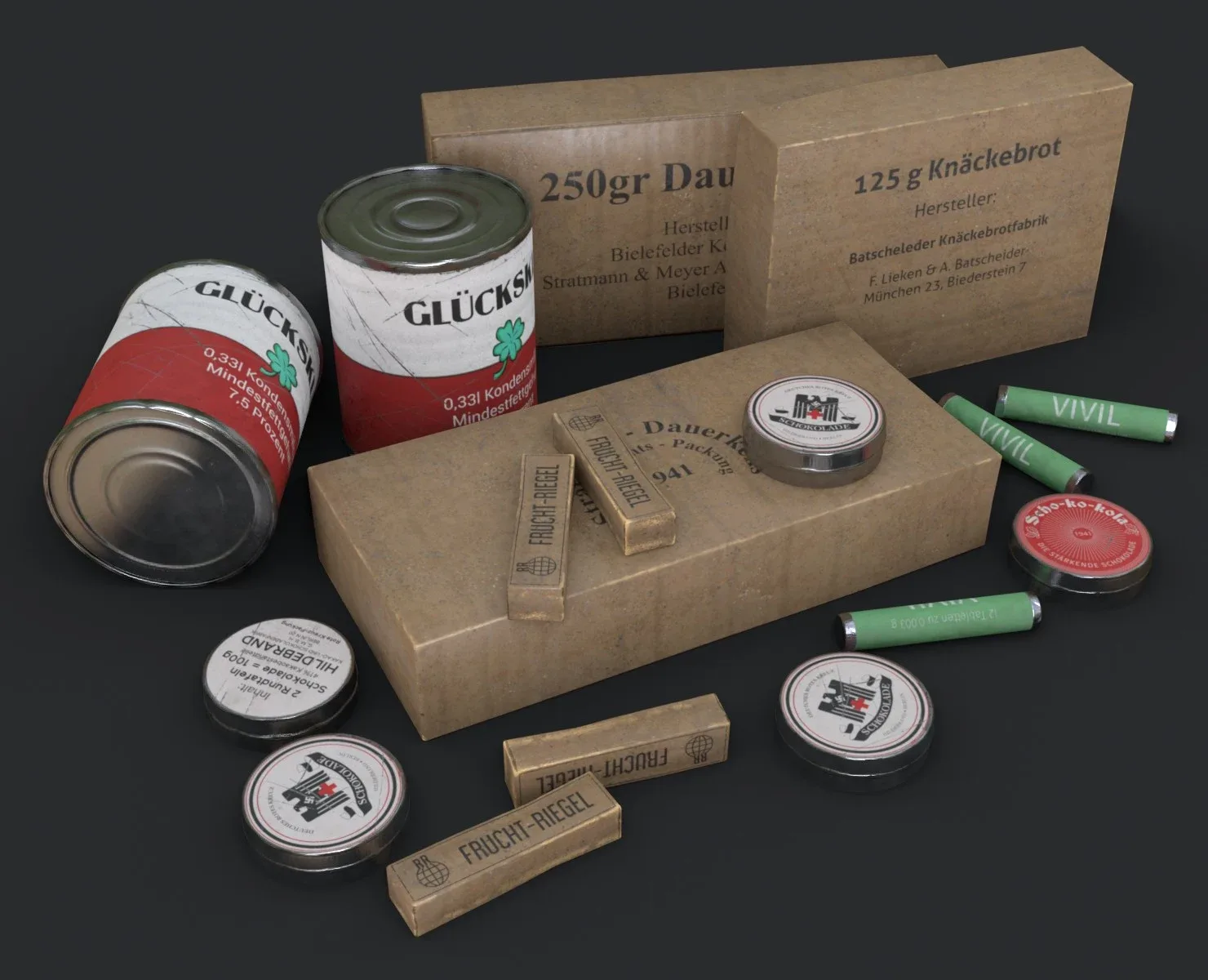 German Combat Ration WWII