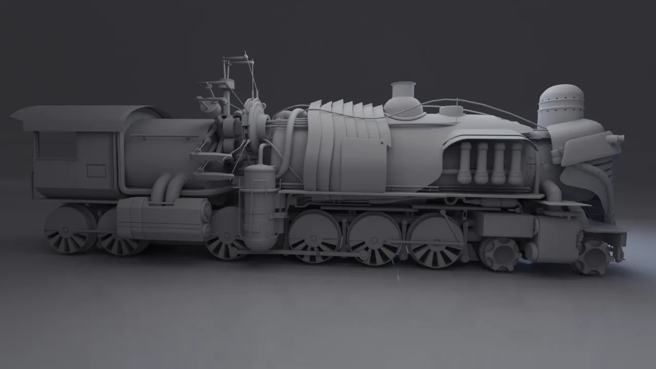 Epic Steampunk Train