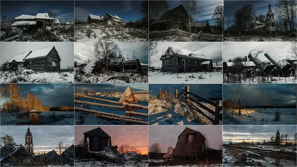 1000+ Abandoned Russian Village Reference Pictures