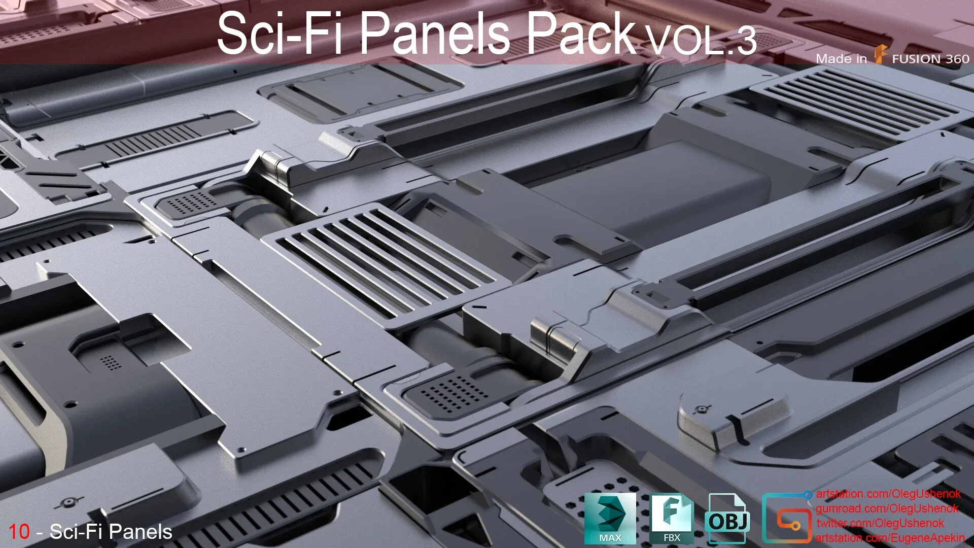 Sci-Fi Panels Pack Vol 3