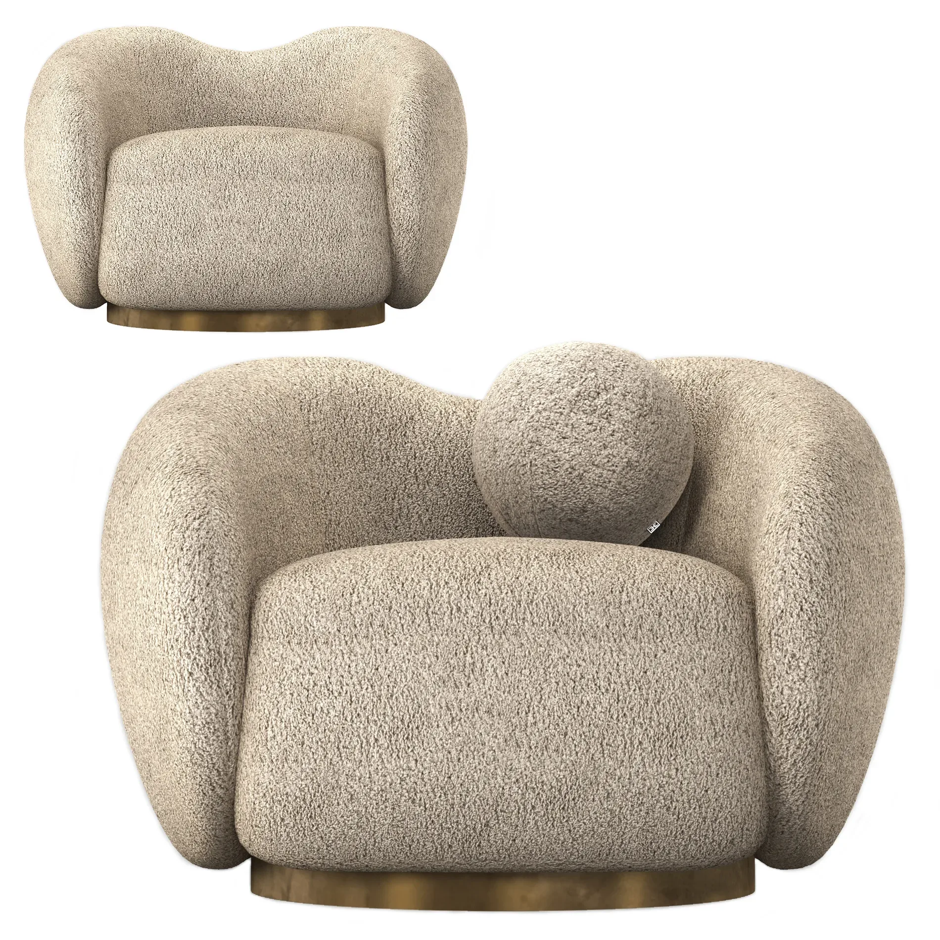 Eichholtz Swivel Chair Diego