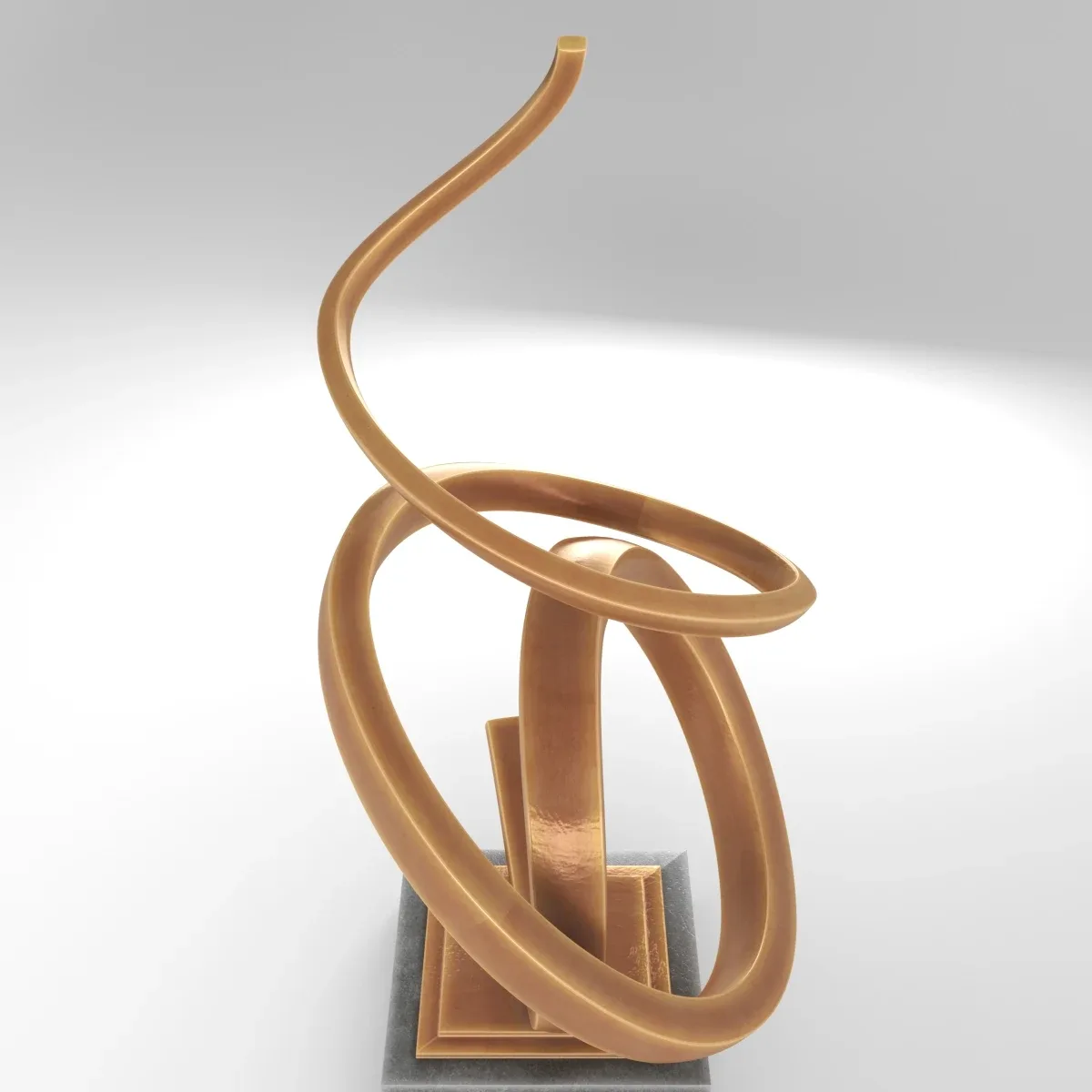 Modern Decorative Abstract Bronze Art Sculpture 22