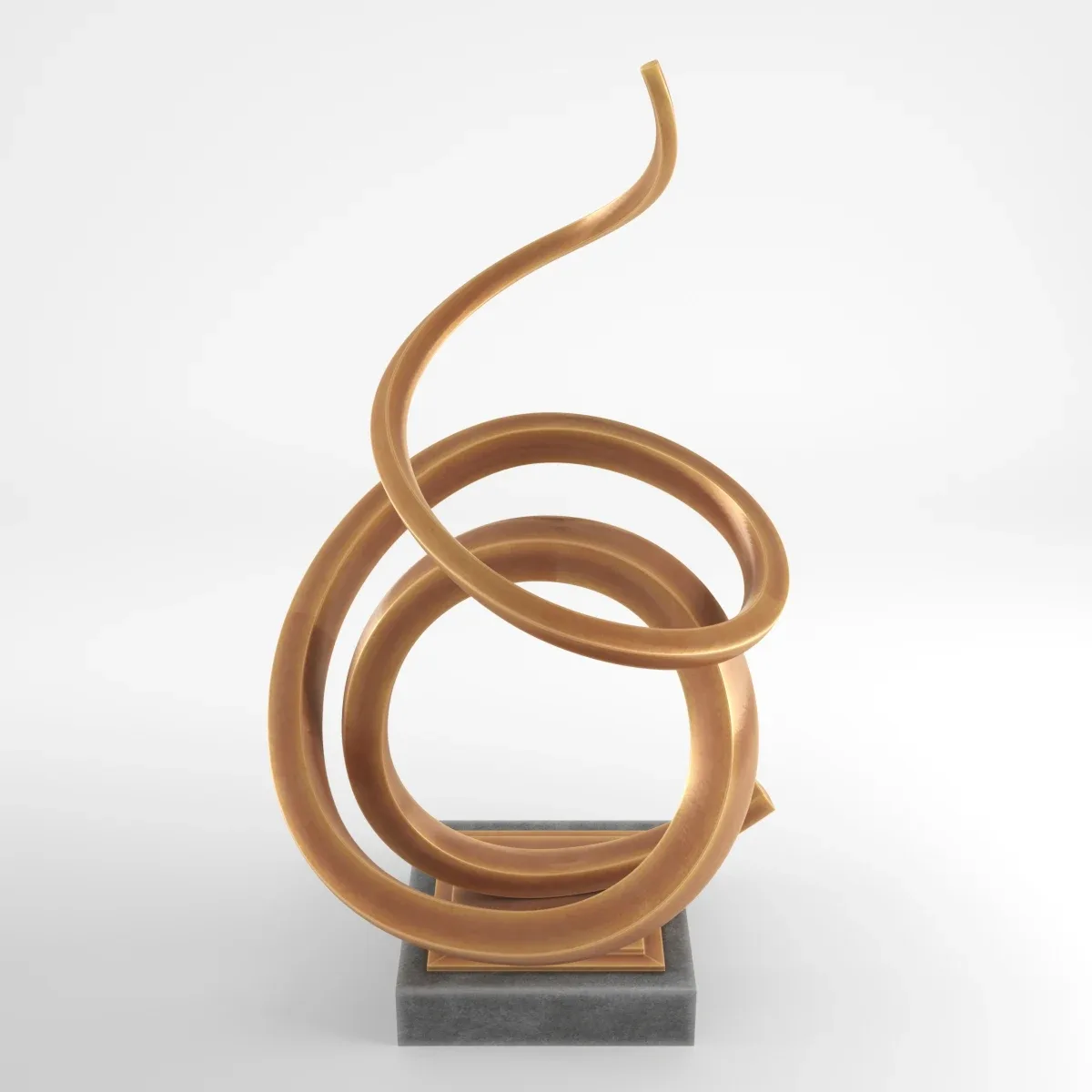 Modern Decorative Abstract Bronze Art Sculpture 22