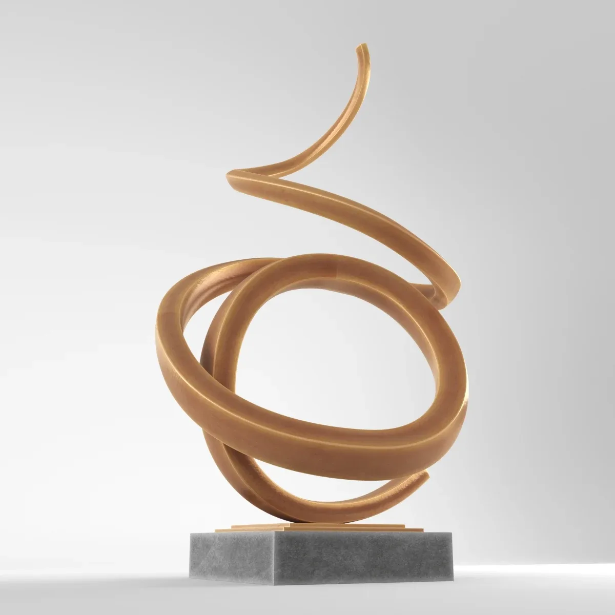 Modern Decorative Abstract Bronze Art Sculpture 22