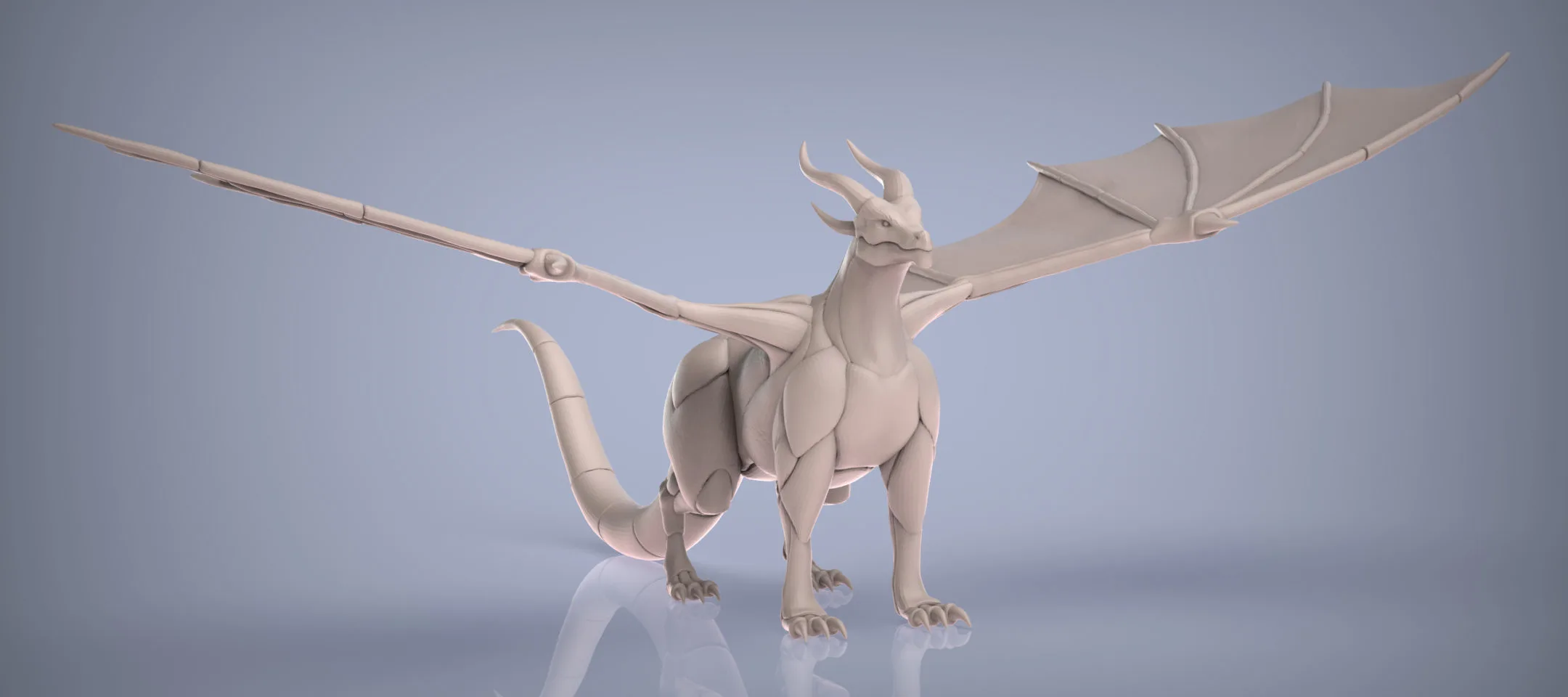 Dragon + Wyvern Base Meshes