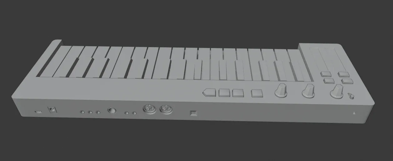 Arturia KeyStep Midi Keyboard 3D model