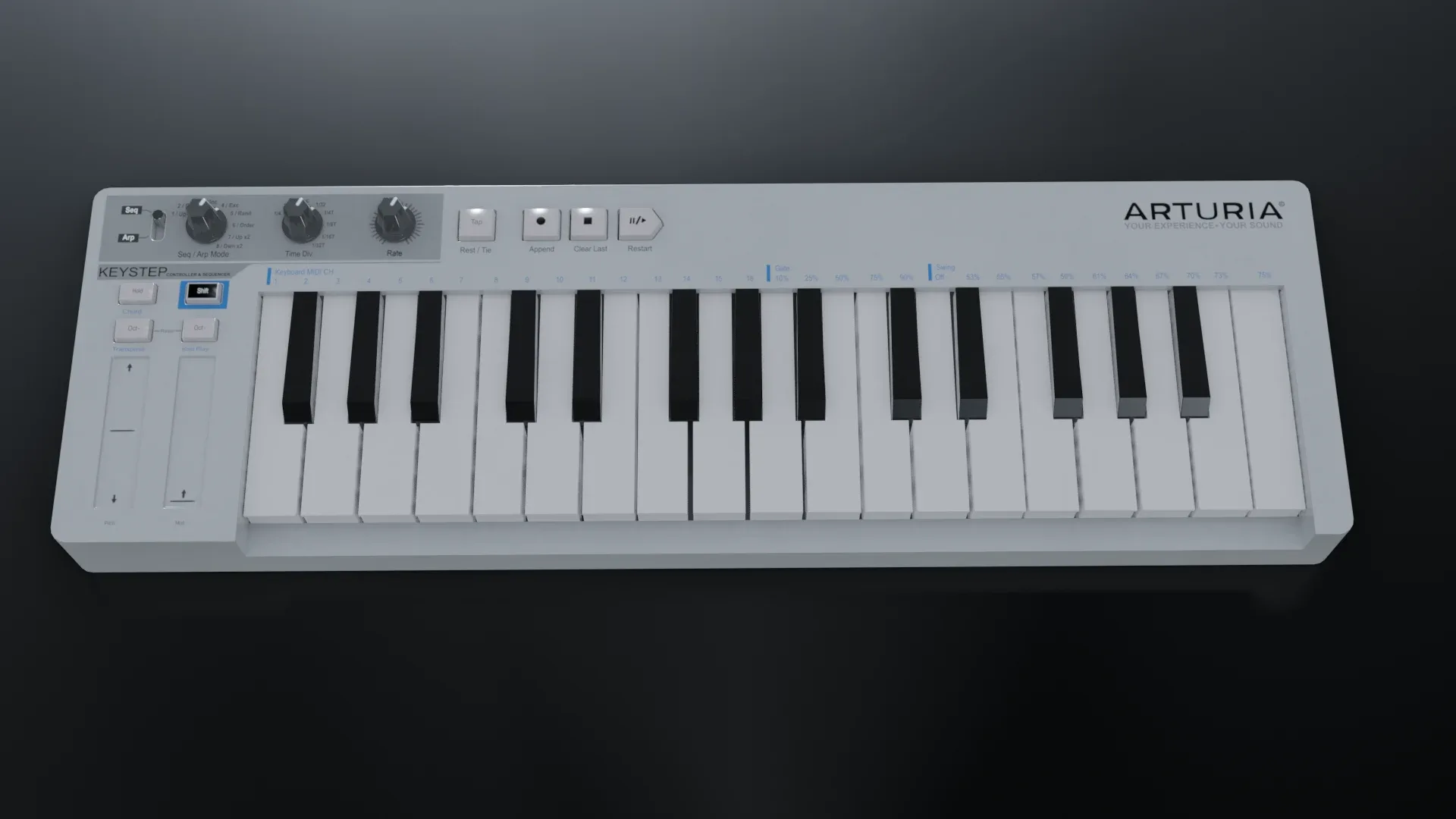 Arturia KeyStep Midi Keyboard 3D model