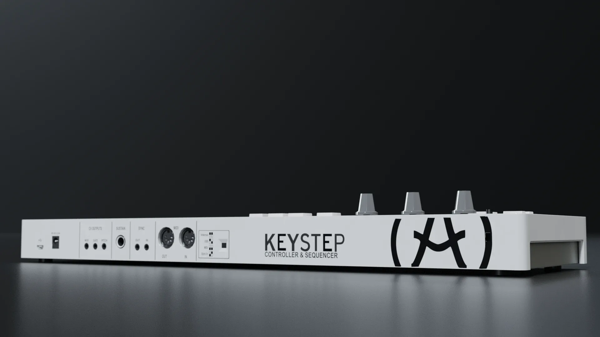 Arturia KeyStep Midi Keyboard 3D model