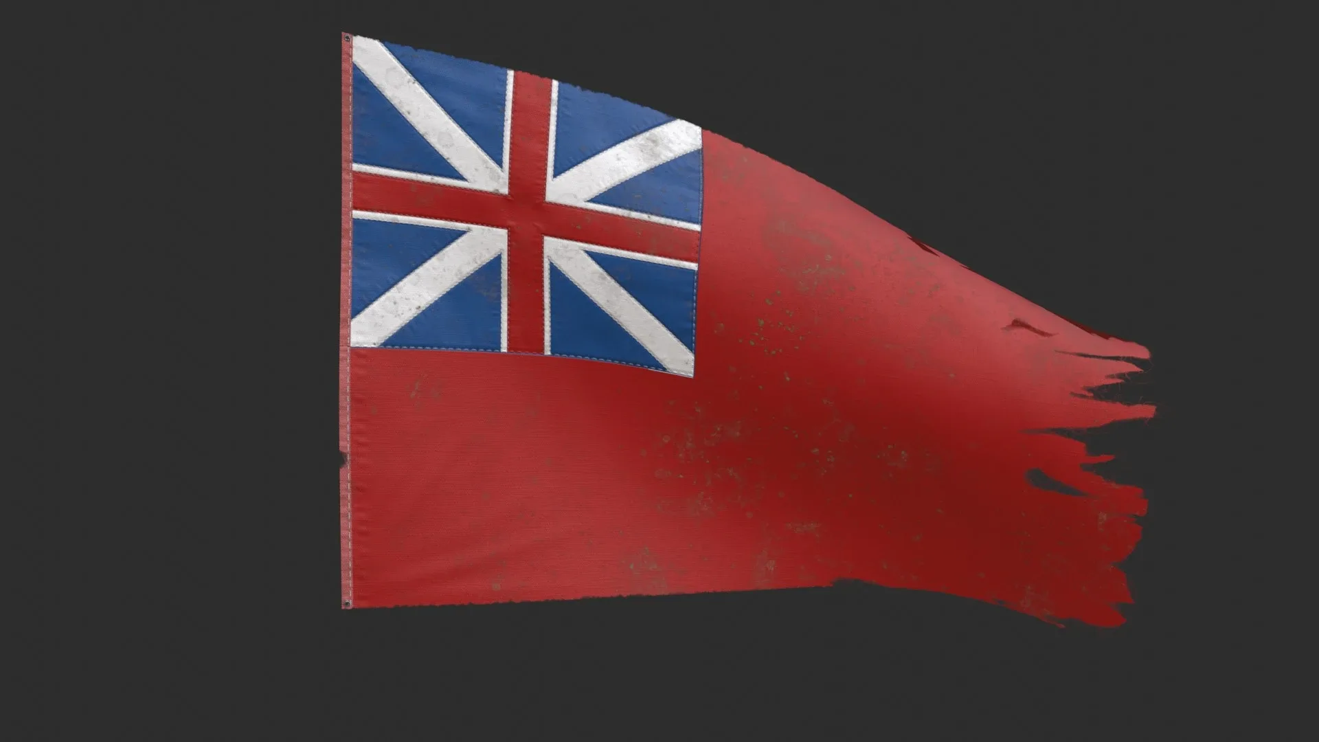 British Red Naval Ensign 1707-1801