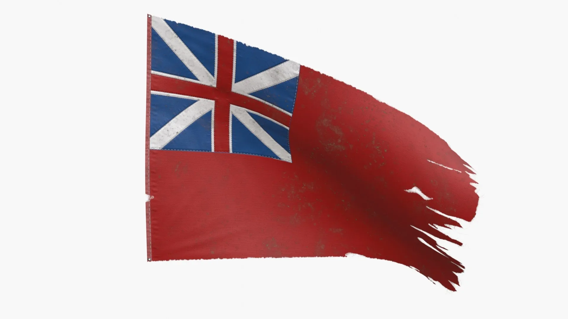 British Red Naval Ensign 1707-1801