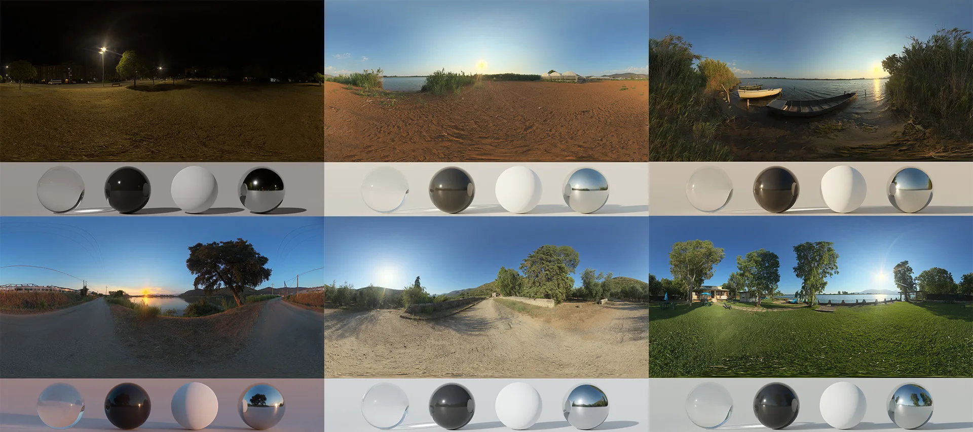 50 HDRIs Bundle