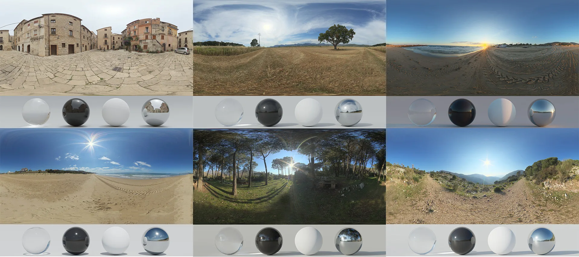 50 HDRIs Bundle