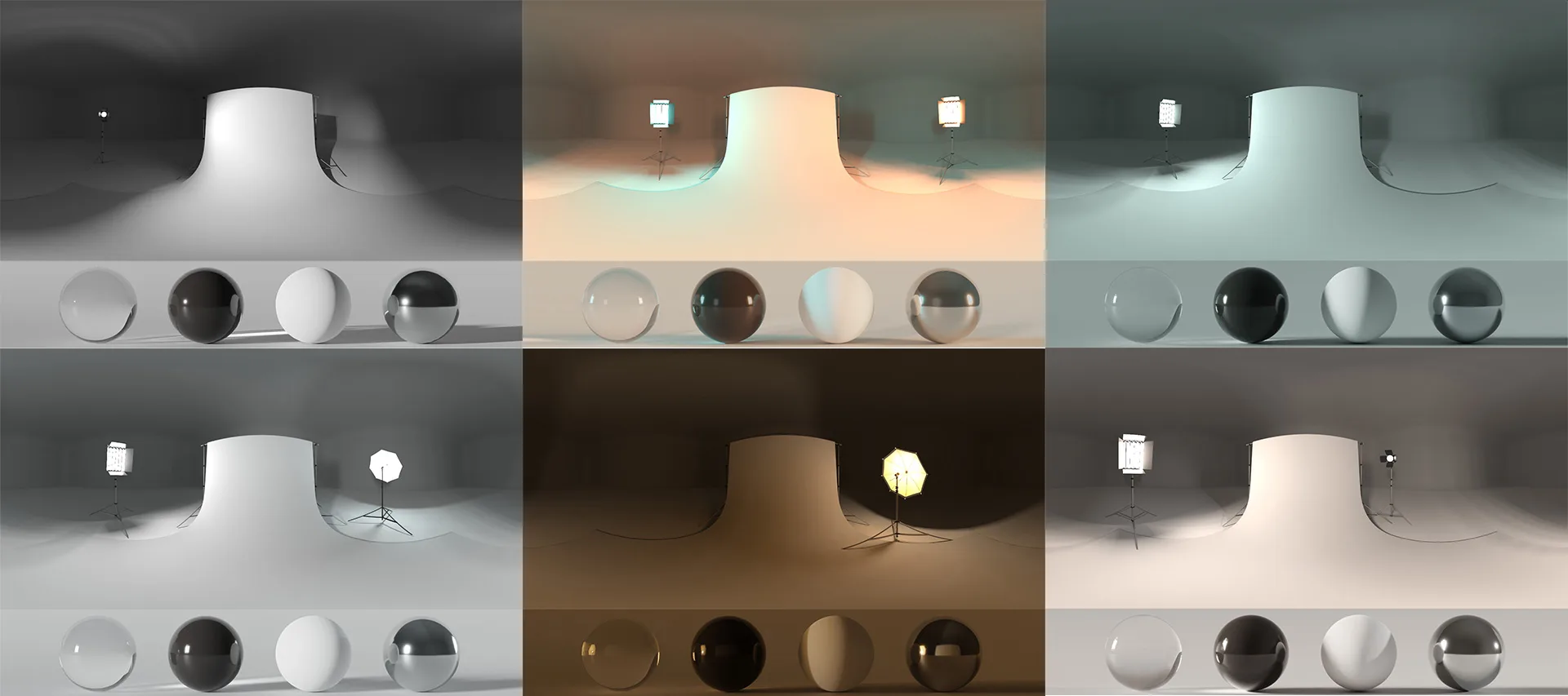 50 HDRIs Bundle