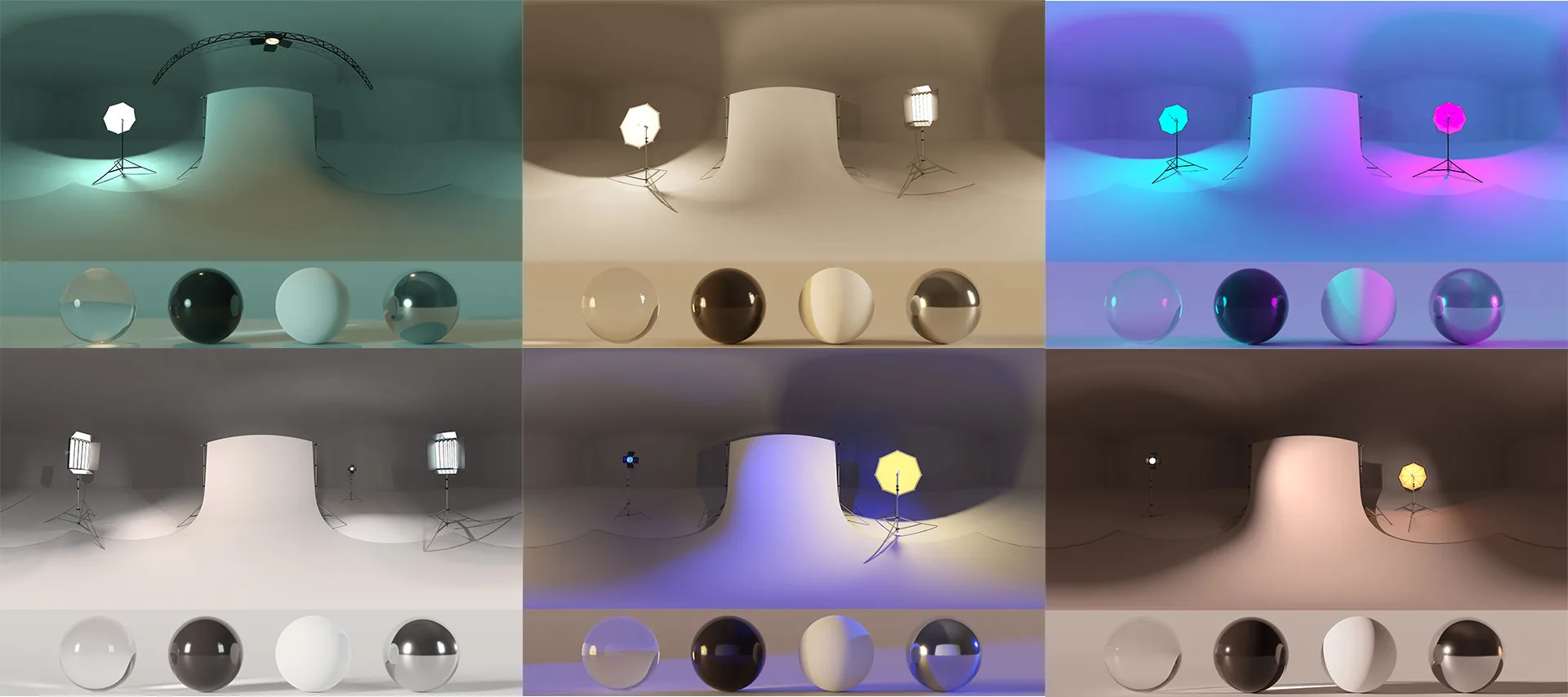 50 HDRIs Bundle