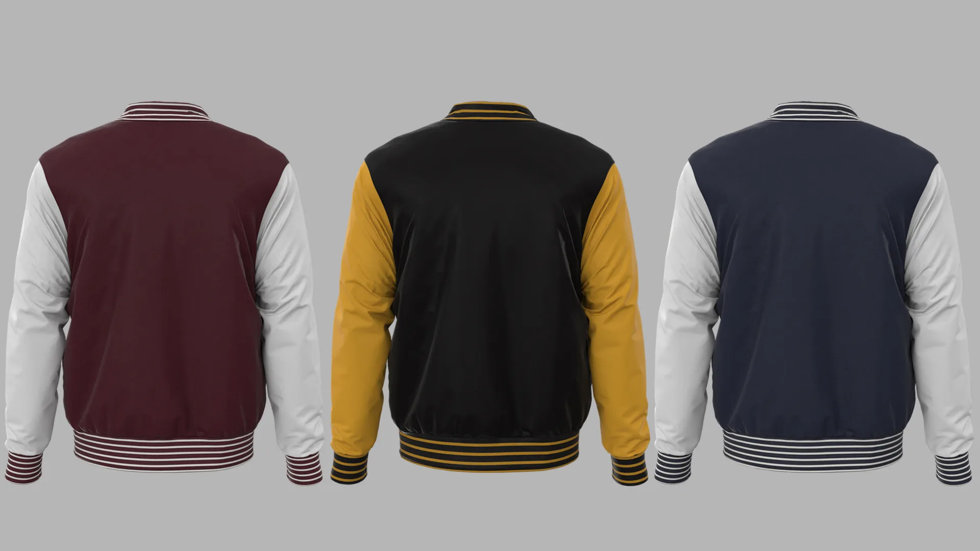 Varsity Jacket - Marvelous Designer - Clo3d