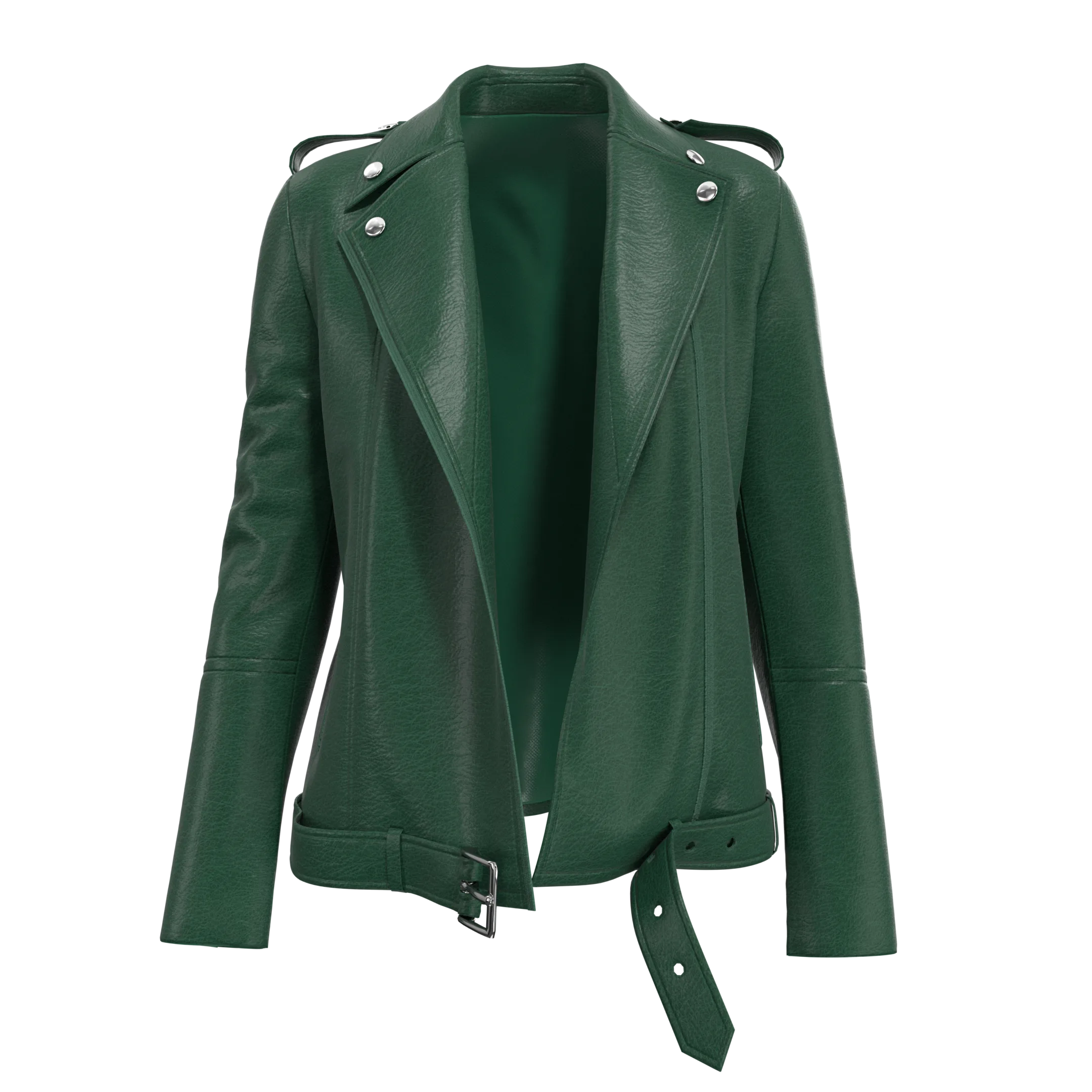 Leather Jacket - Marvelous Designer - Clo3d