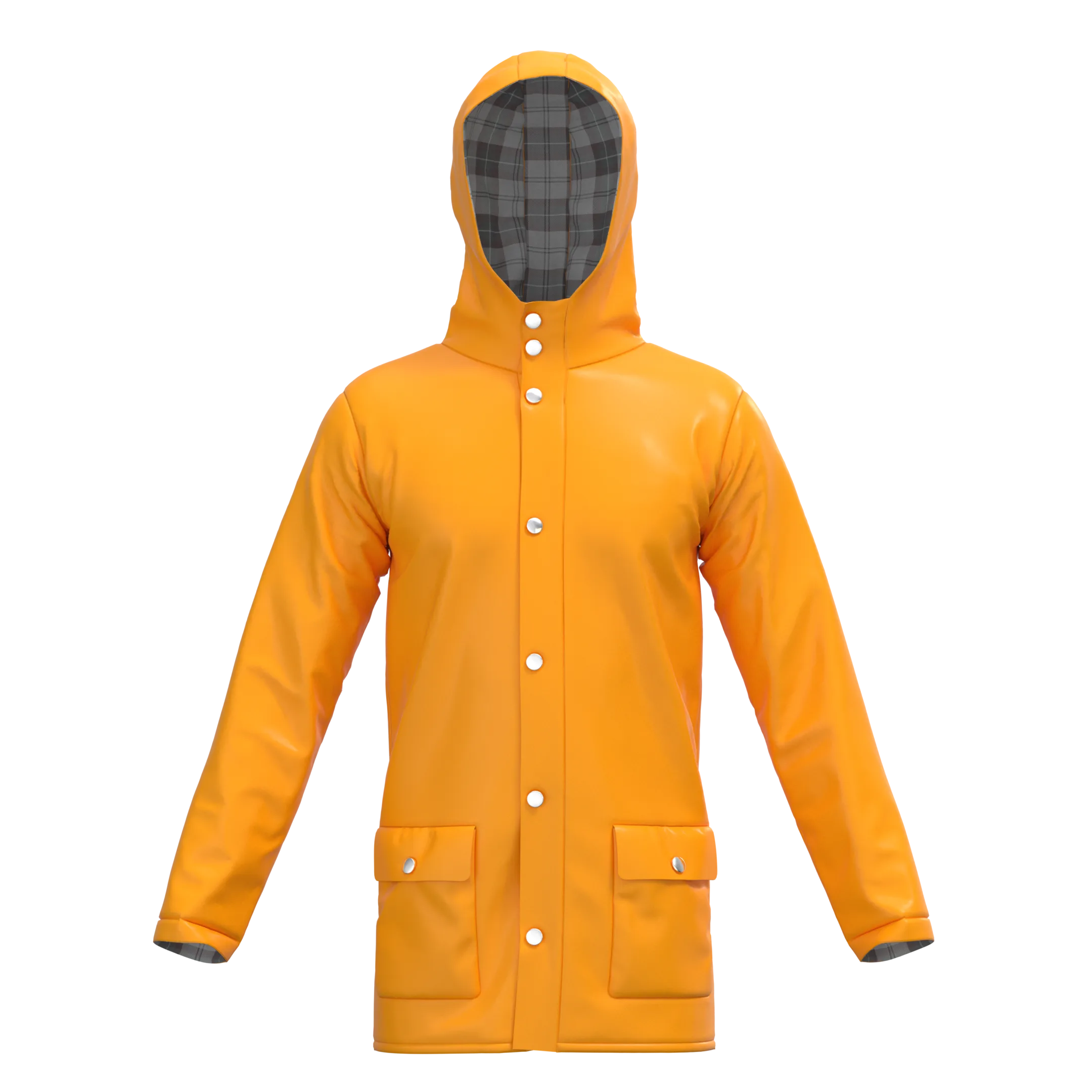Rain Jacket - Marvelous designer - Clo3d