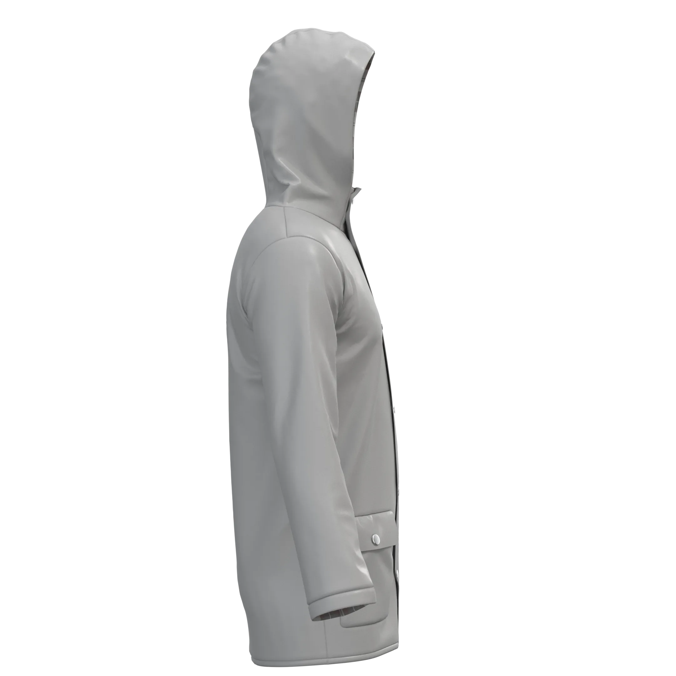 Rain Jacket - Marvelous designer - Clo3d