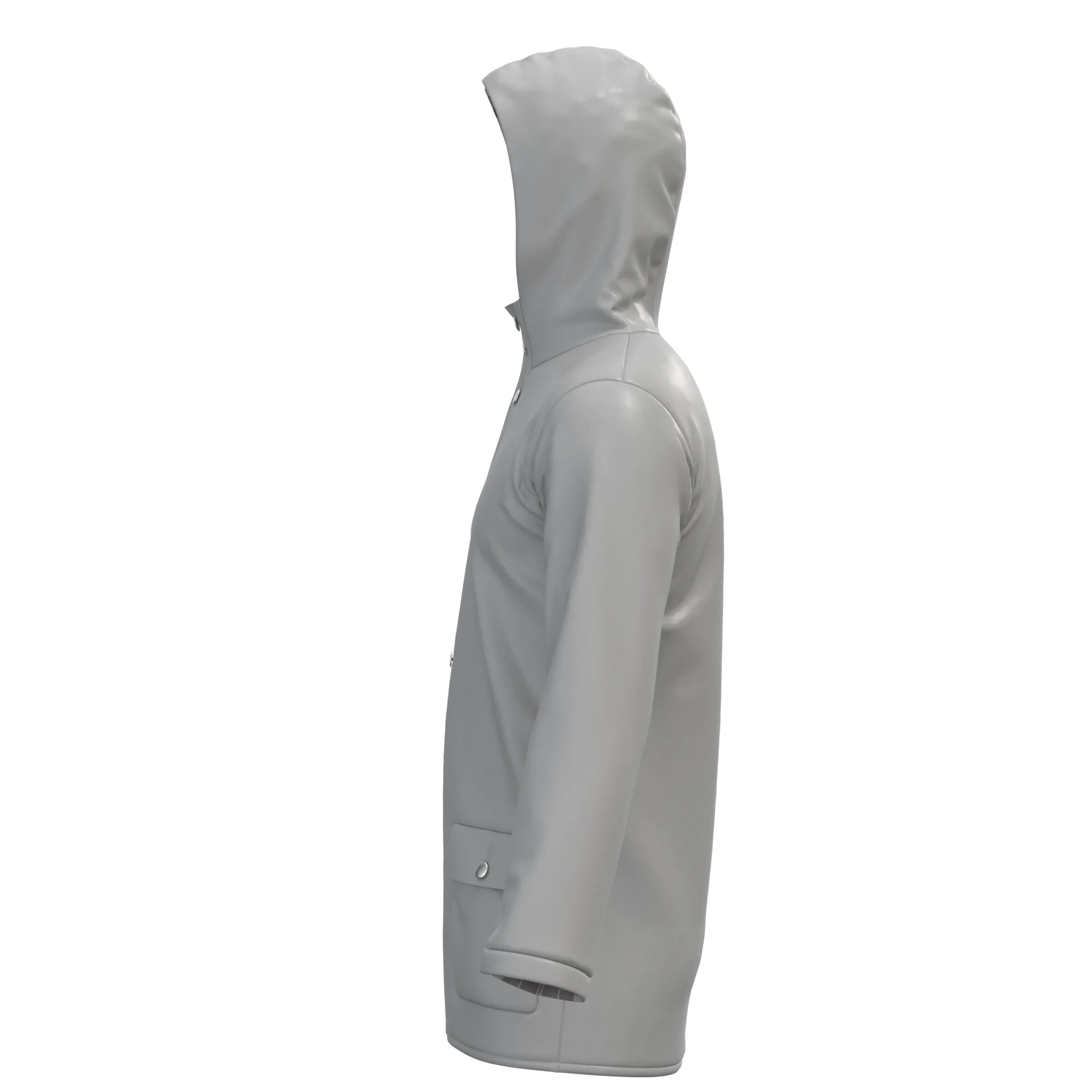 Rain Jacket - Marvelous designer - Clo3d