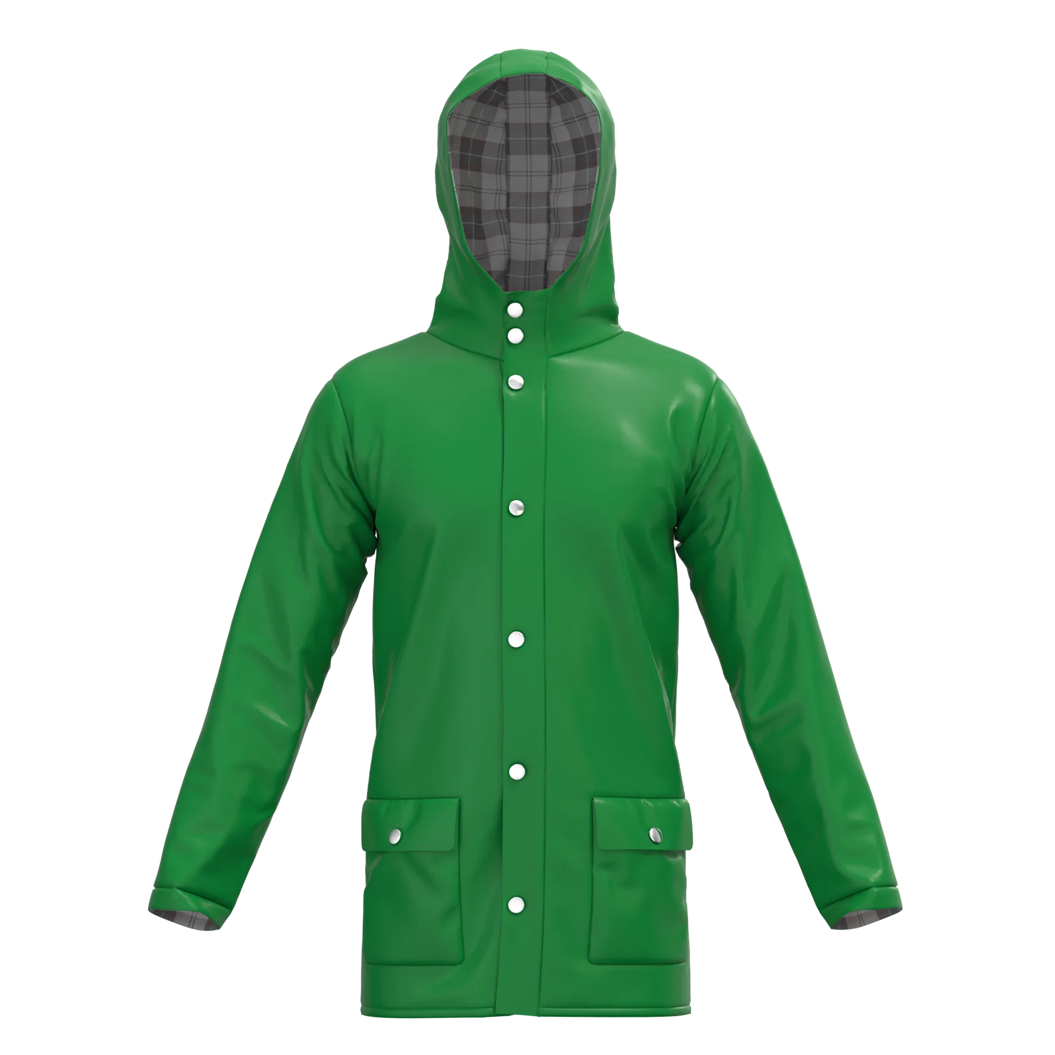 Rain Jacket - Marvelous designer - Clo3d