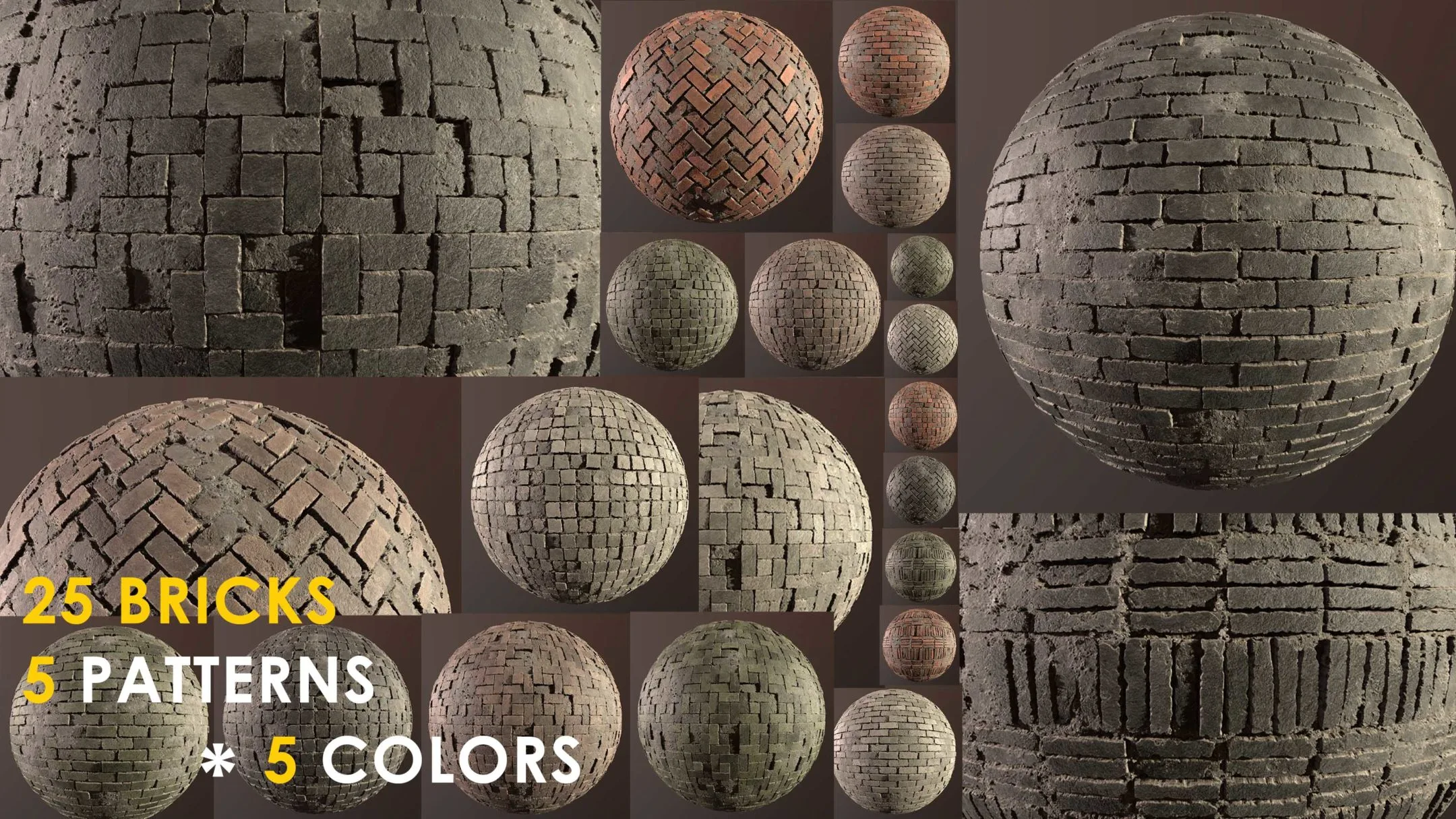 Material Collection - 90 PBR Materials