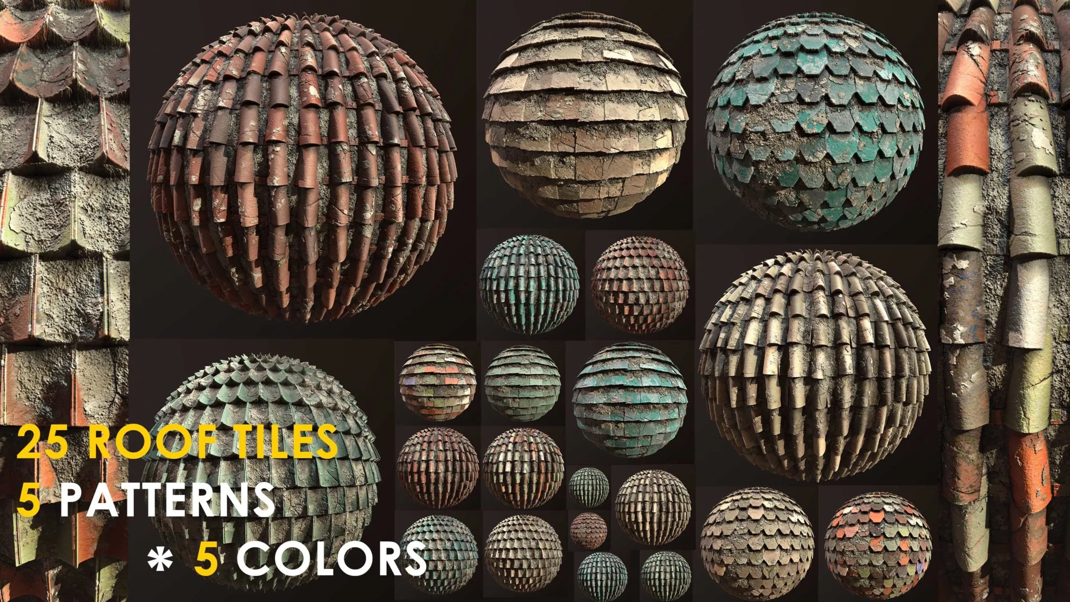 Material Collection - 90 PBR Materials