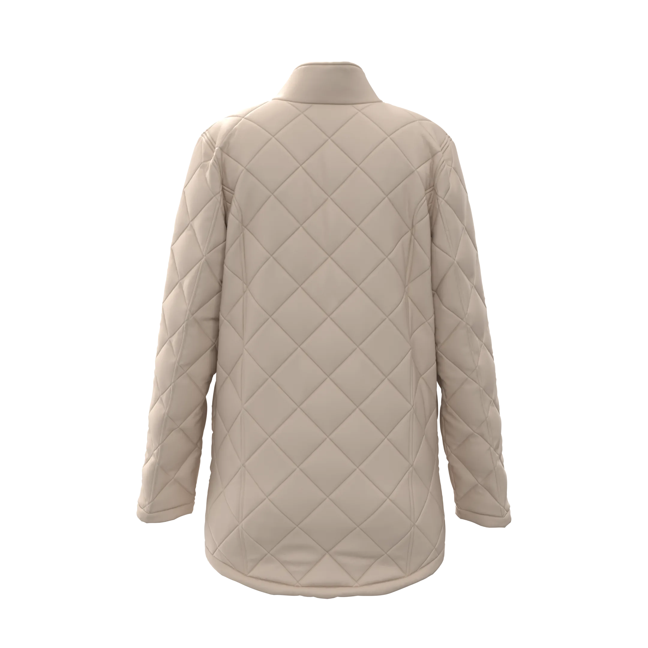 Women's Quilted Jacket - Marvelous Designer & Clo3d