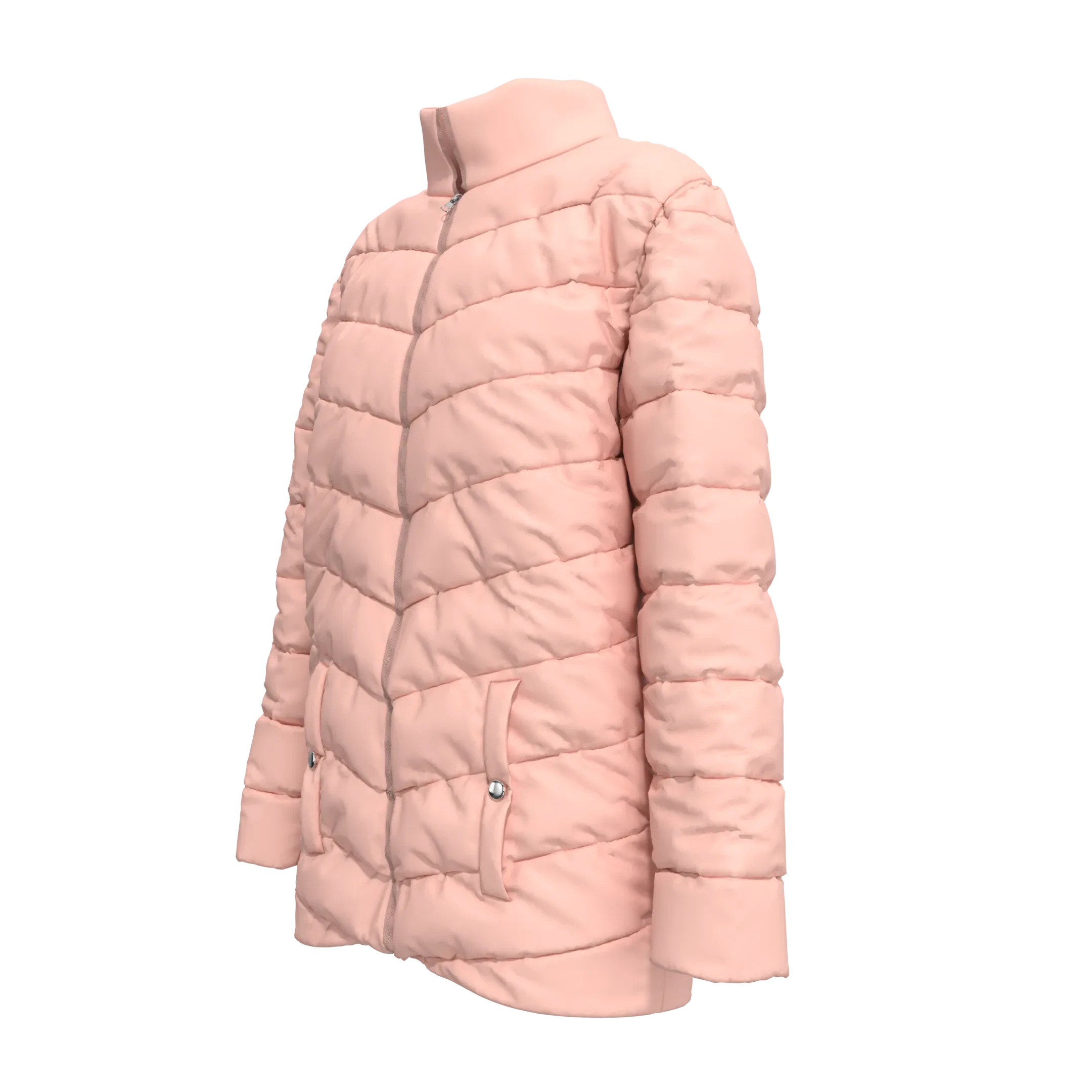 Aubern Quilt Jacket - Marvelous Designer & Clo3d