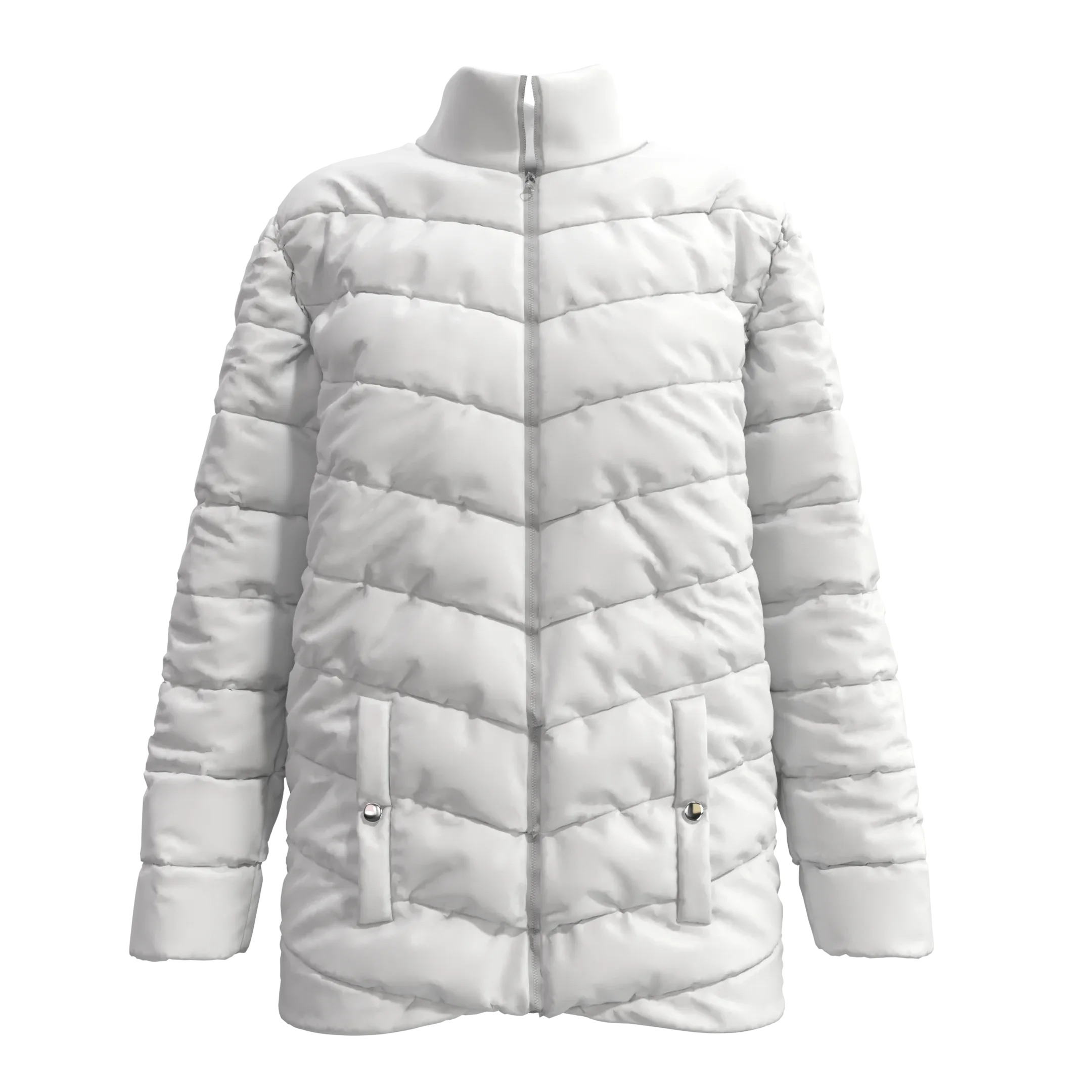Aubern Quilt Jacket - Marvelous Designer & Clo3d