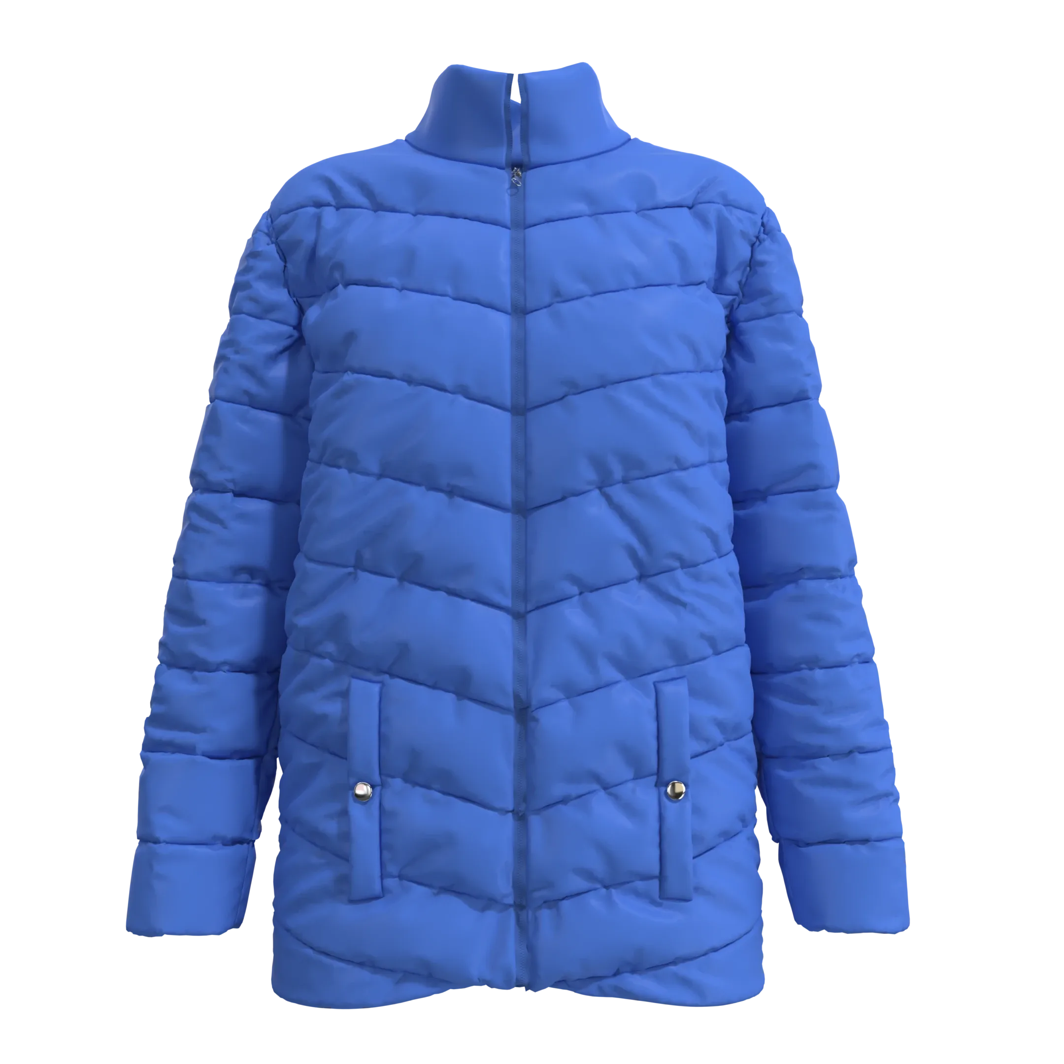 Aubern Quilt Jacket - Marvelous Designer & Clo3d