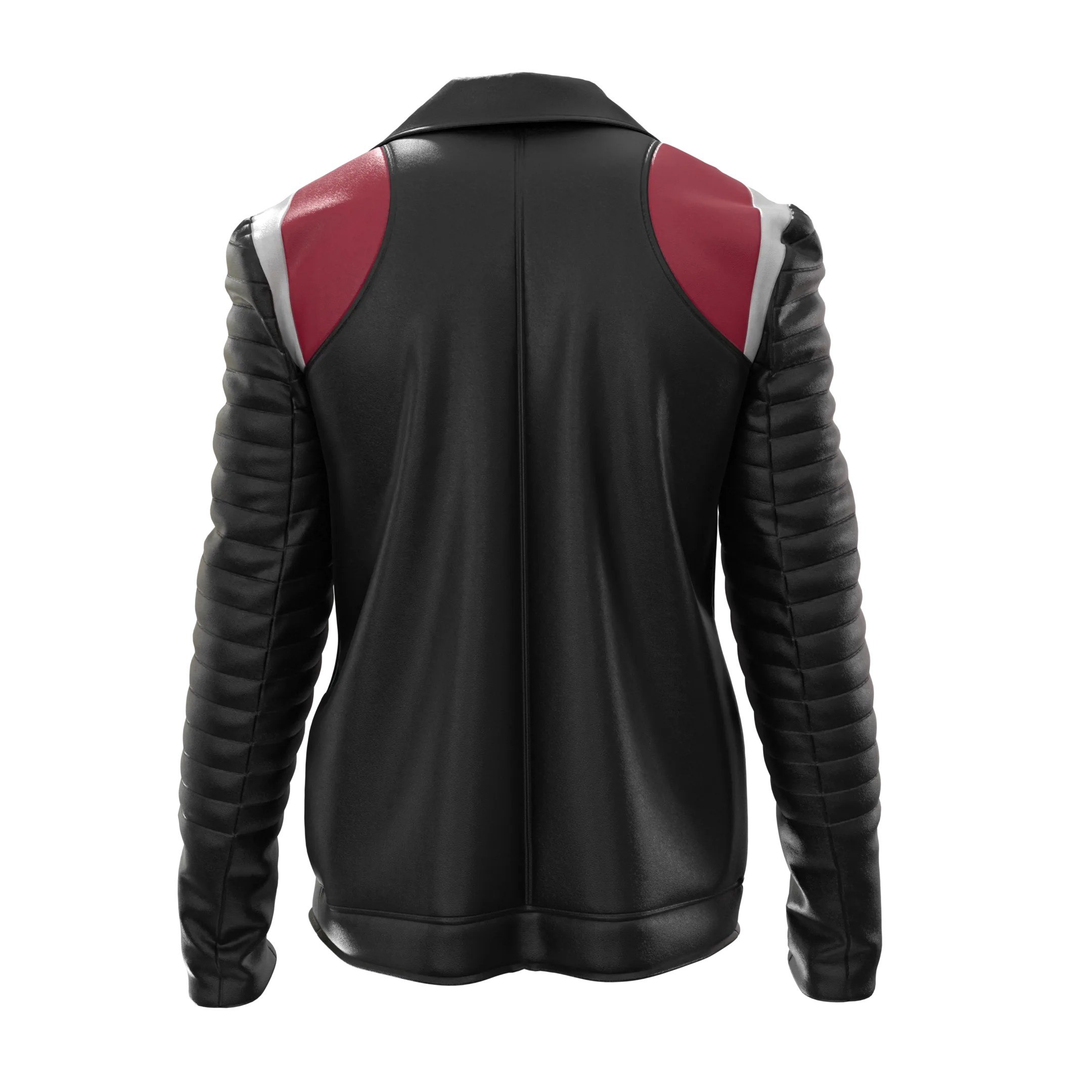 Motorcycle Leather Jacket - Marvelous Designer & Clo3d