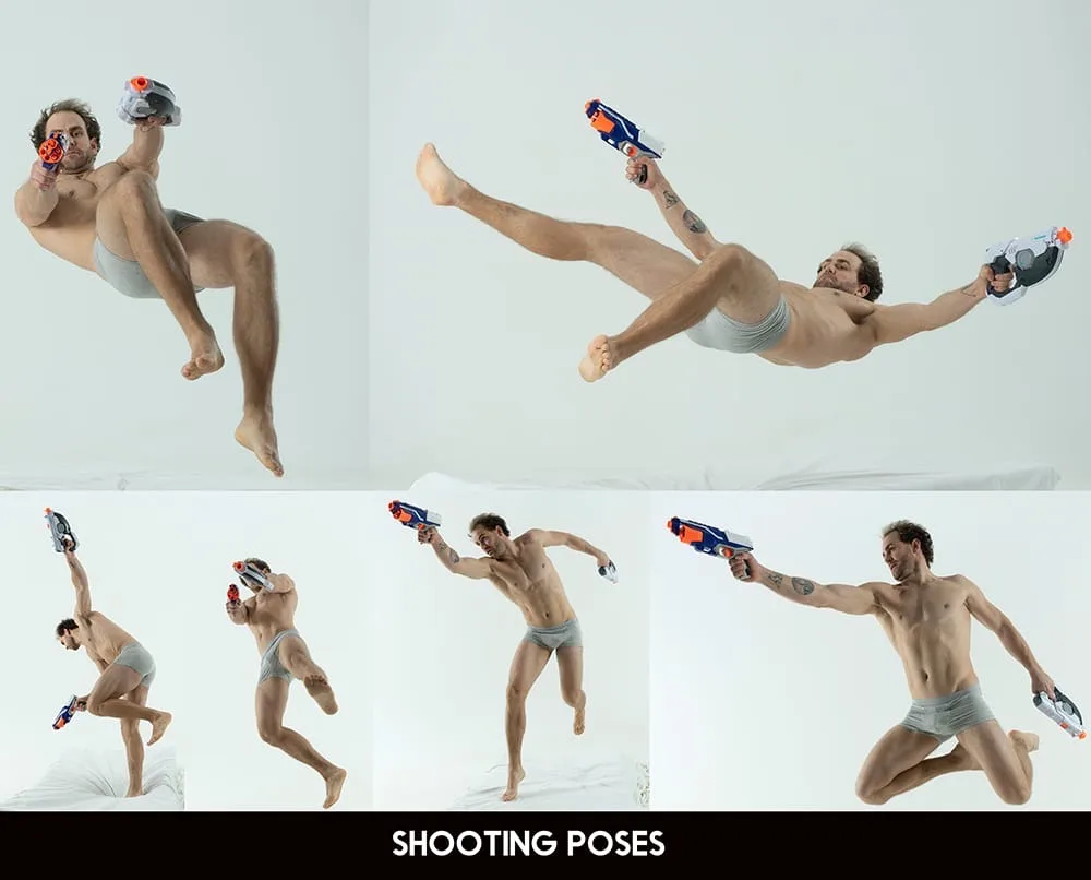 330+ Male Action Pose Reference Pictures