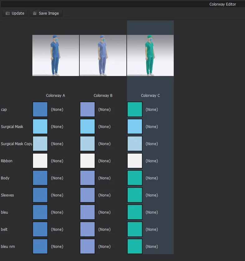 Nurse Uniform - Marvelous Designer & Clo3d