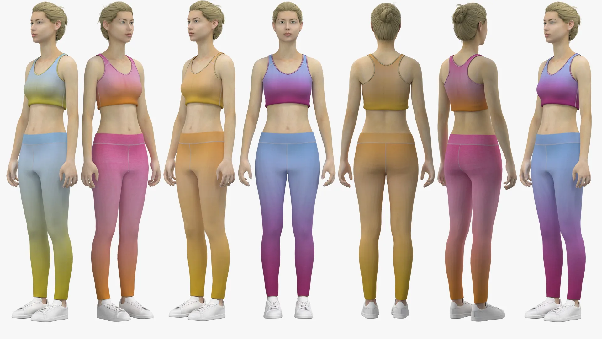 Sports Top & Leggings - Marvelous Designer & Clo3d