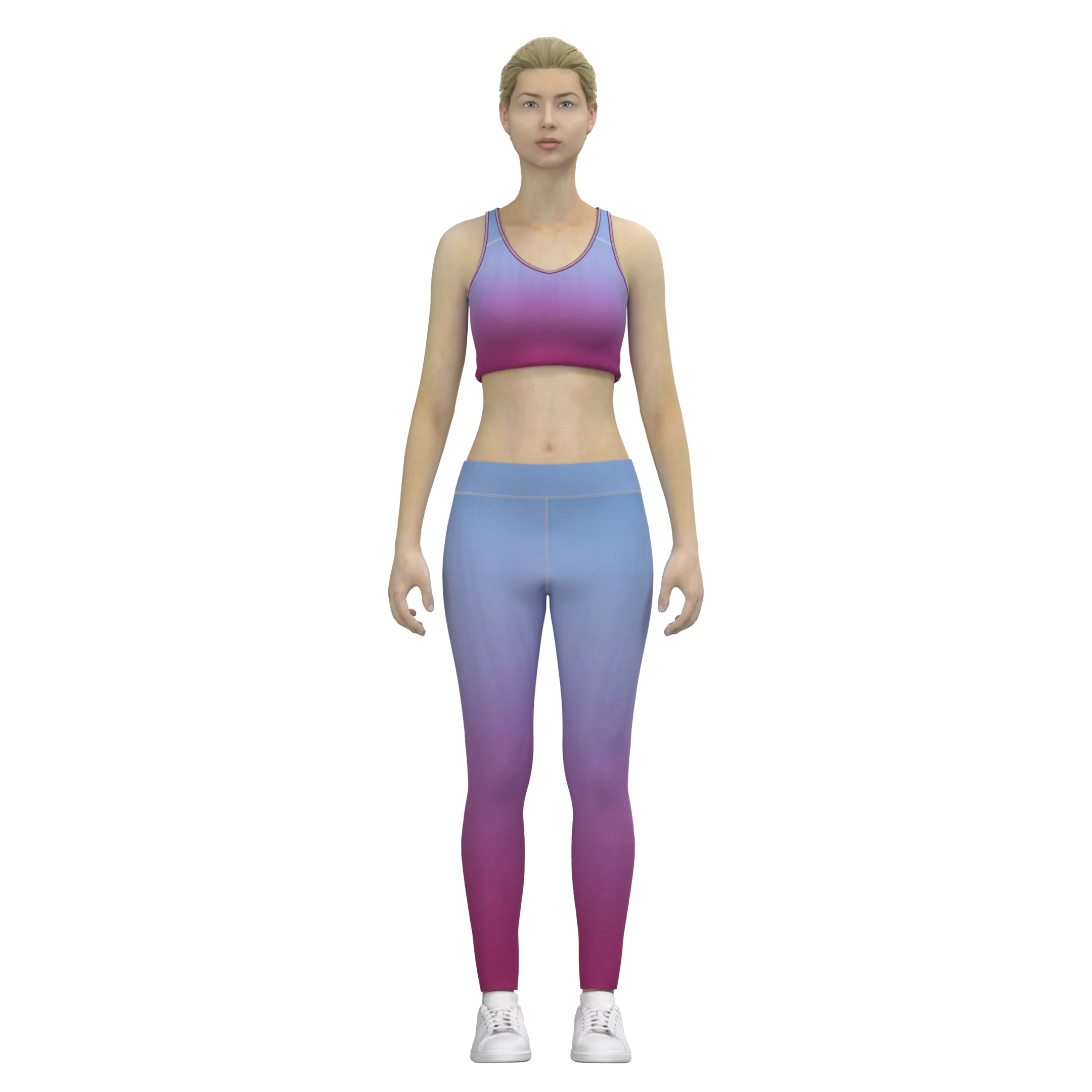 Sports Top & Leggings - Marvelous Designer & Clo3d