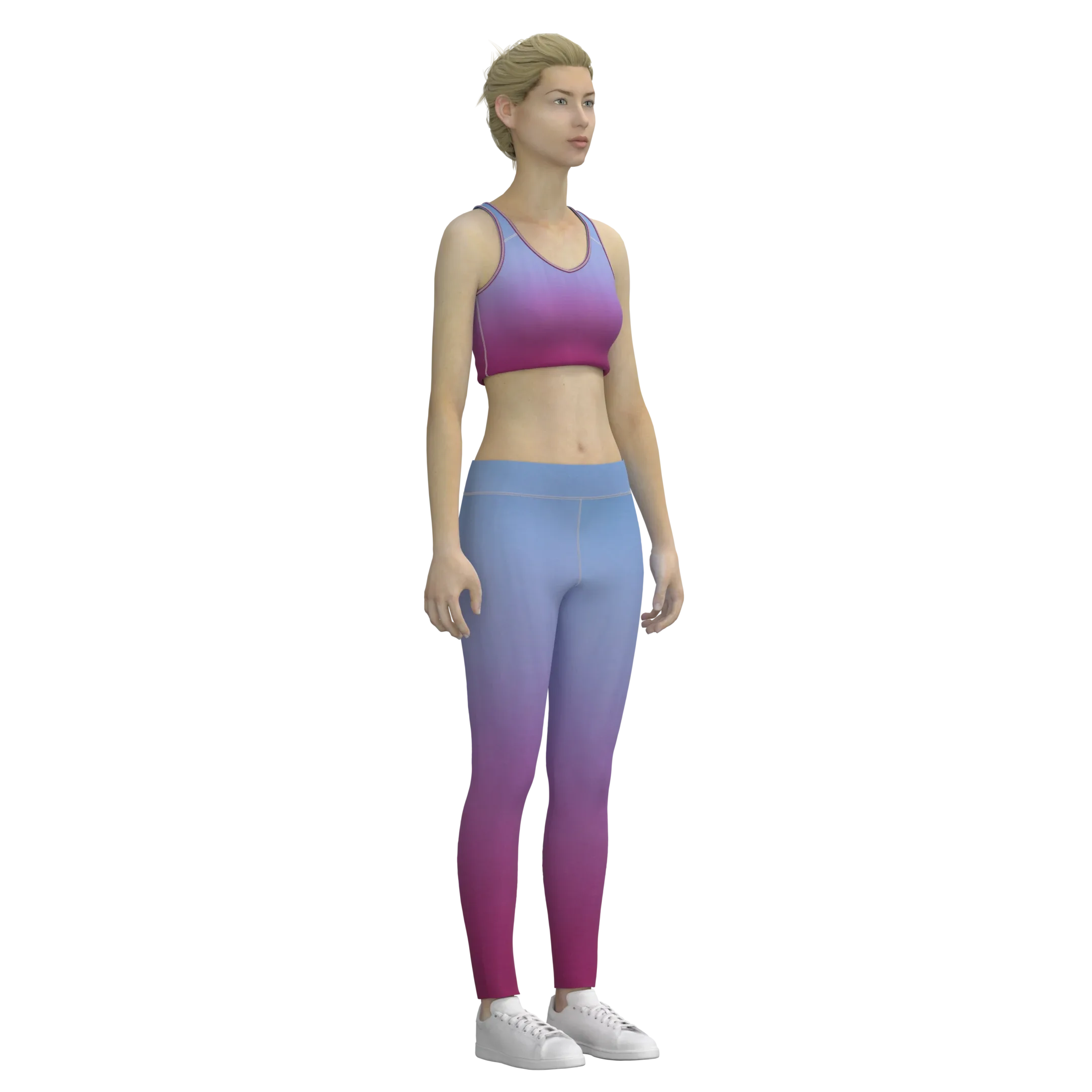 Sports Top & Leggings - Marvelous Designer & Clo3d