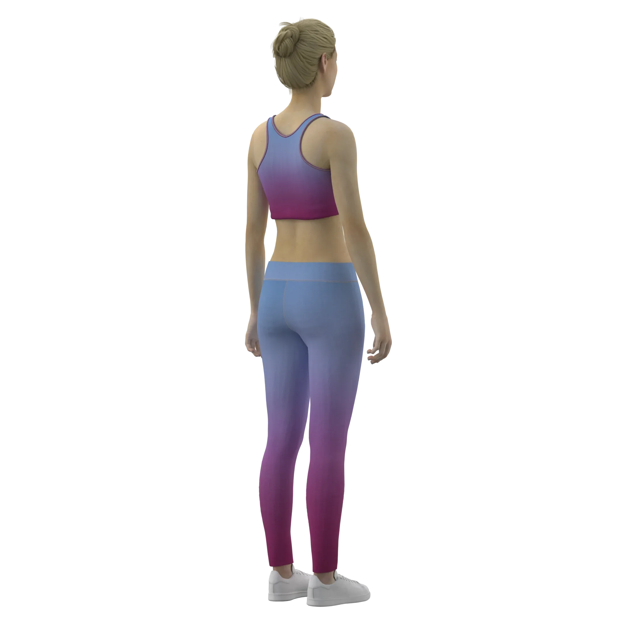 Sports Top & Leggings - Marvelous Designer & Clo3d