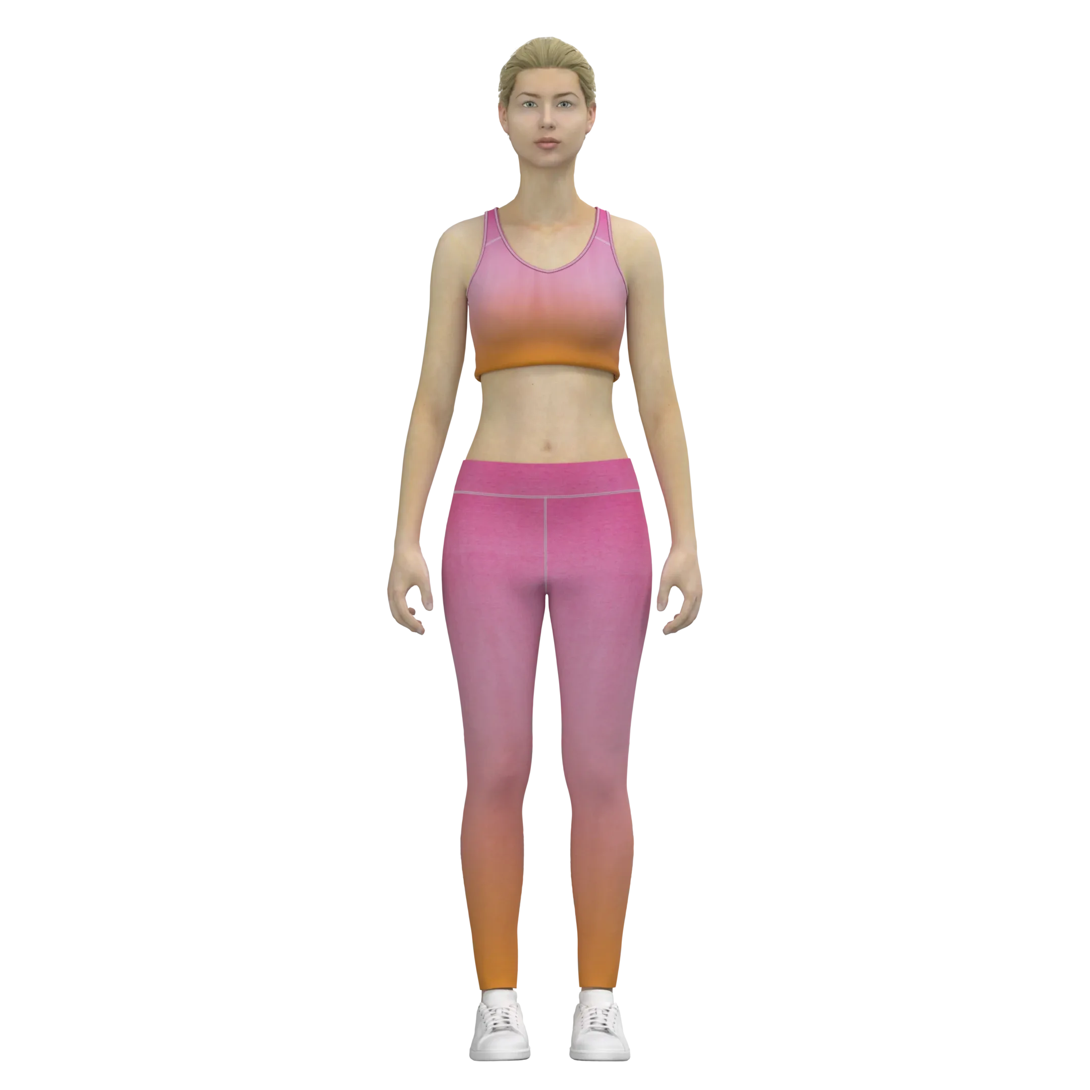 Sports Top & Leggings - Marvelous Designer & Clo3d
