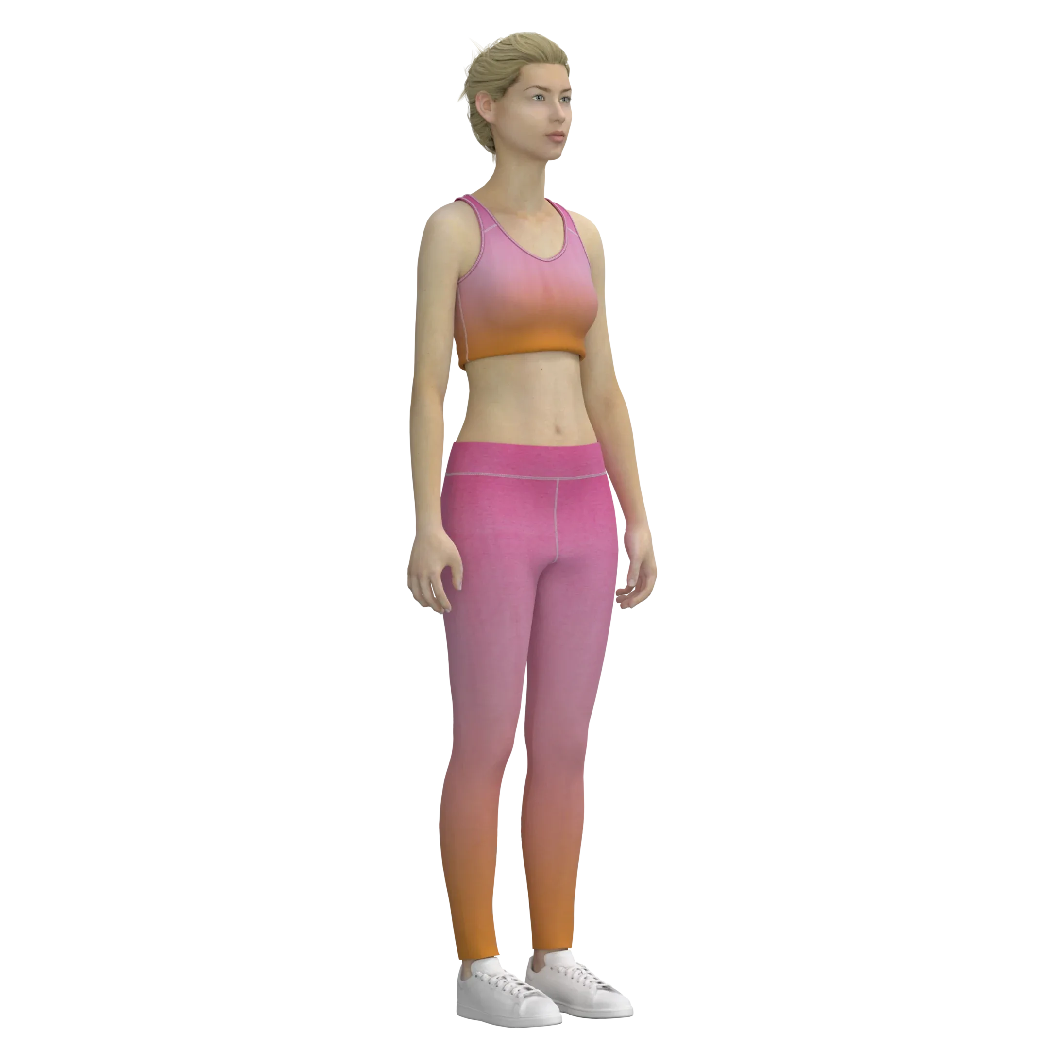 Sports Top & Leggings - Marvelous Designer & Clo3d