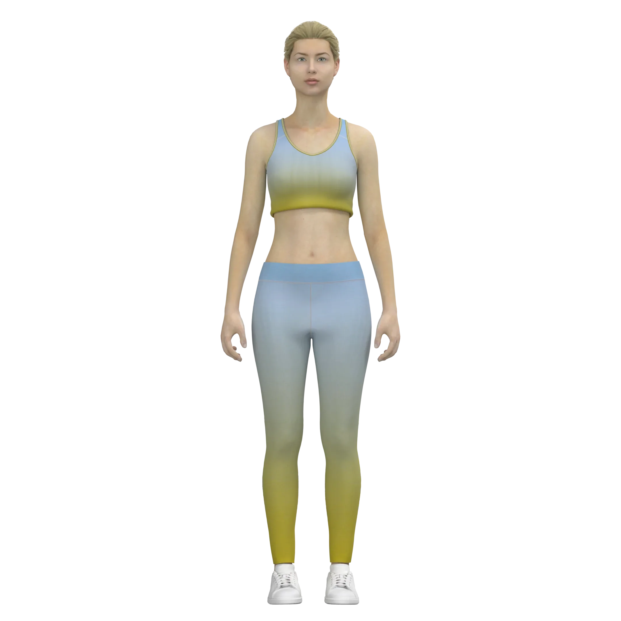 Sports Top & Leggings - Marvelous Designer & Clo3d