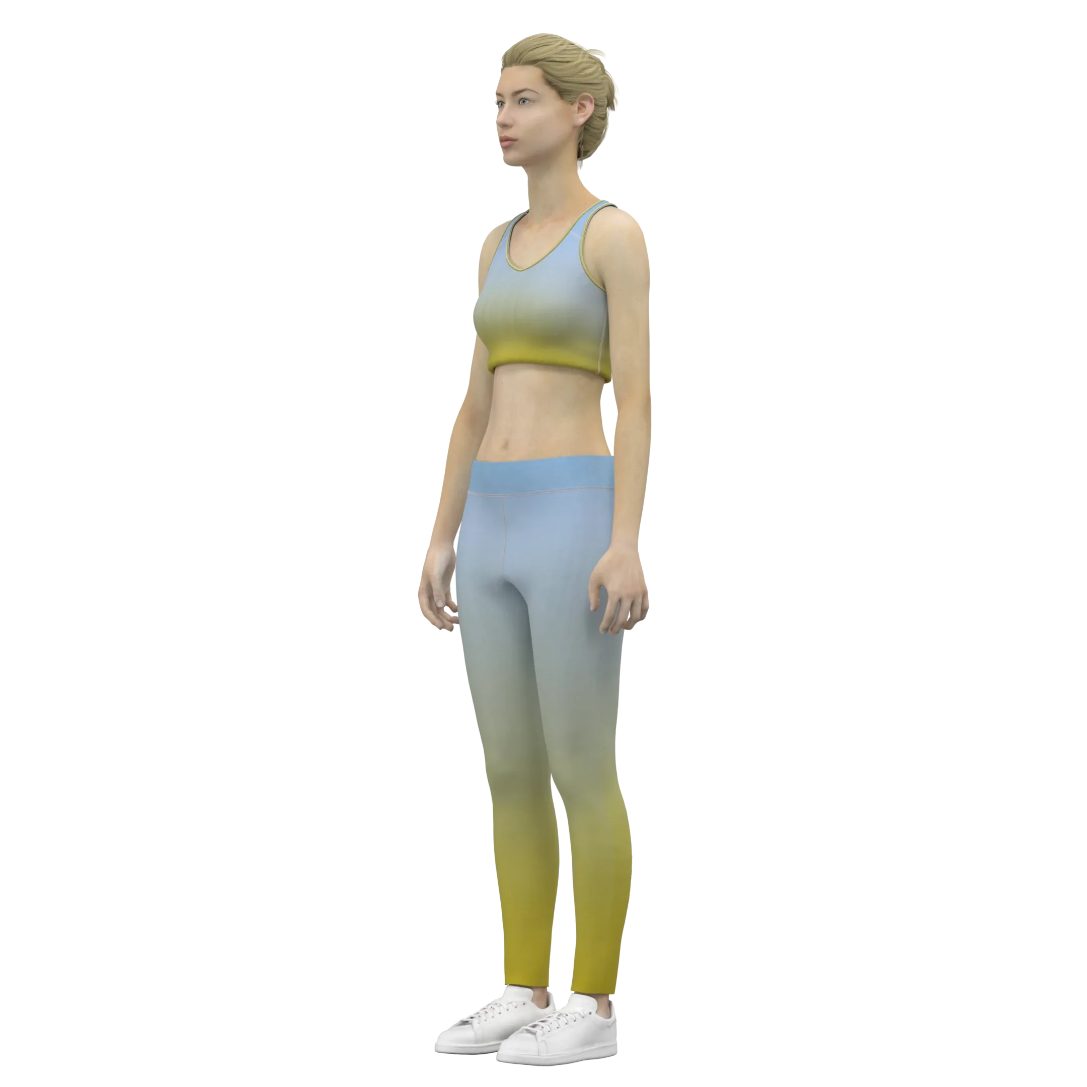 Sports Top & Leggings - Marvelous Designer & Clo3d