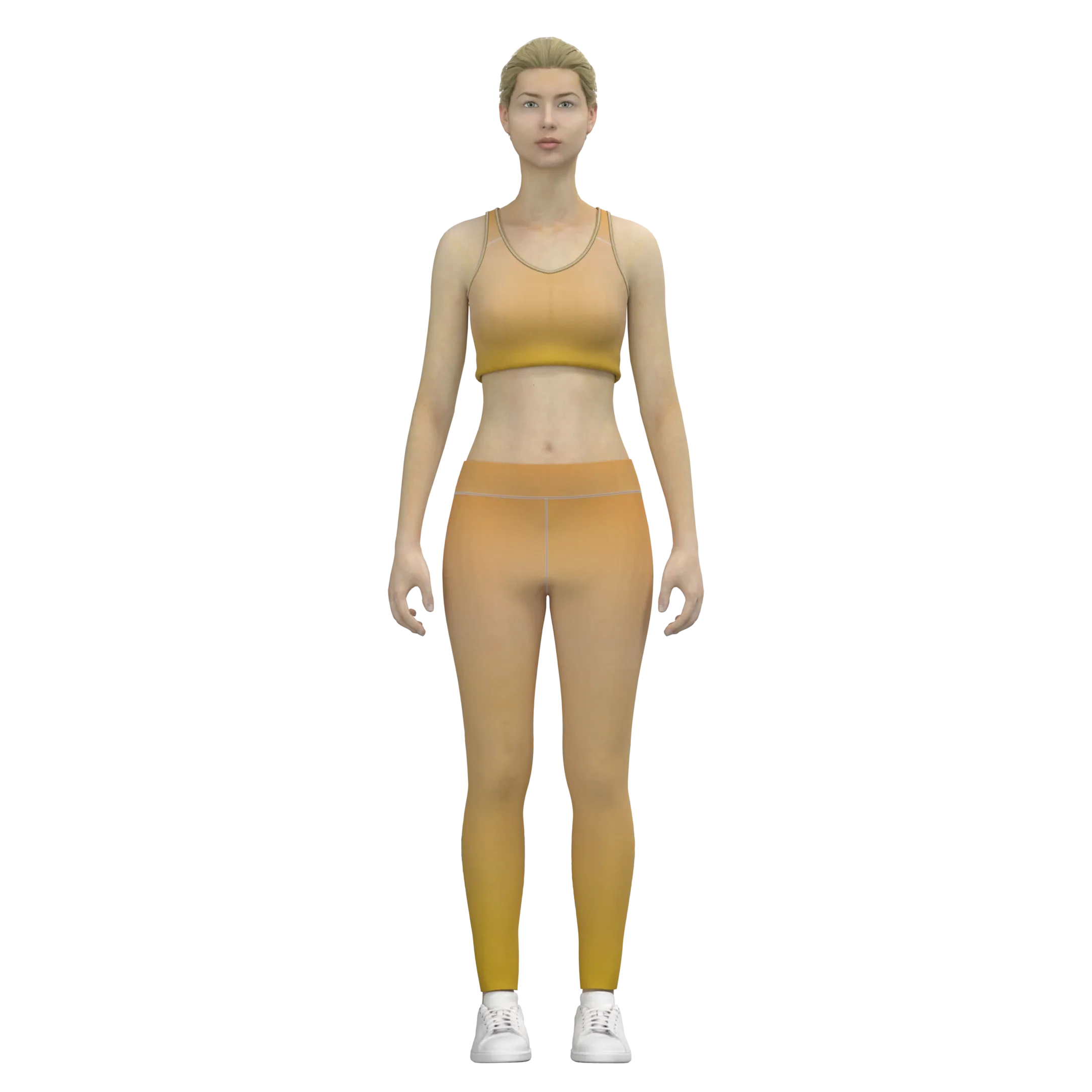 Sports Top & Leggings - Marvelous Designer & Clo3d