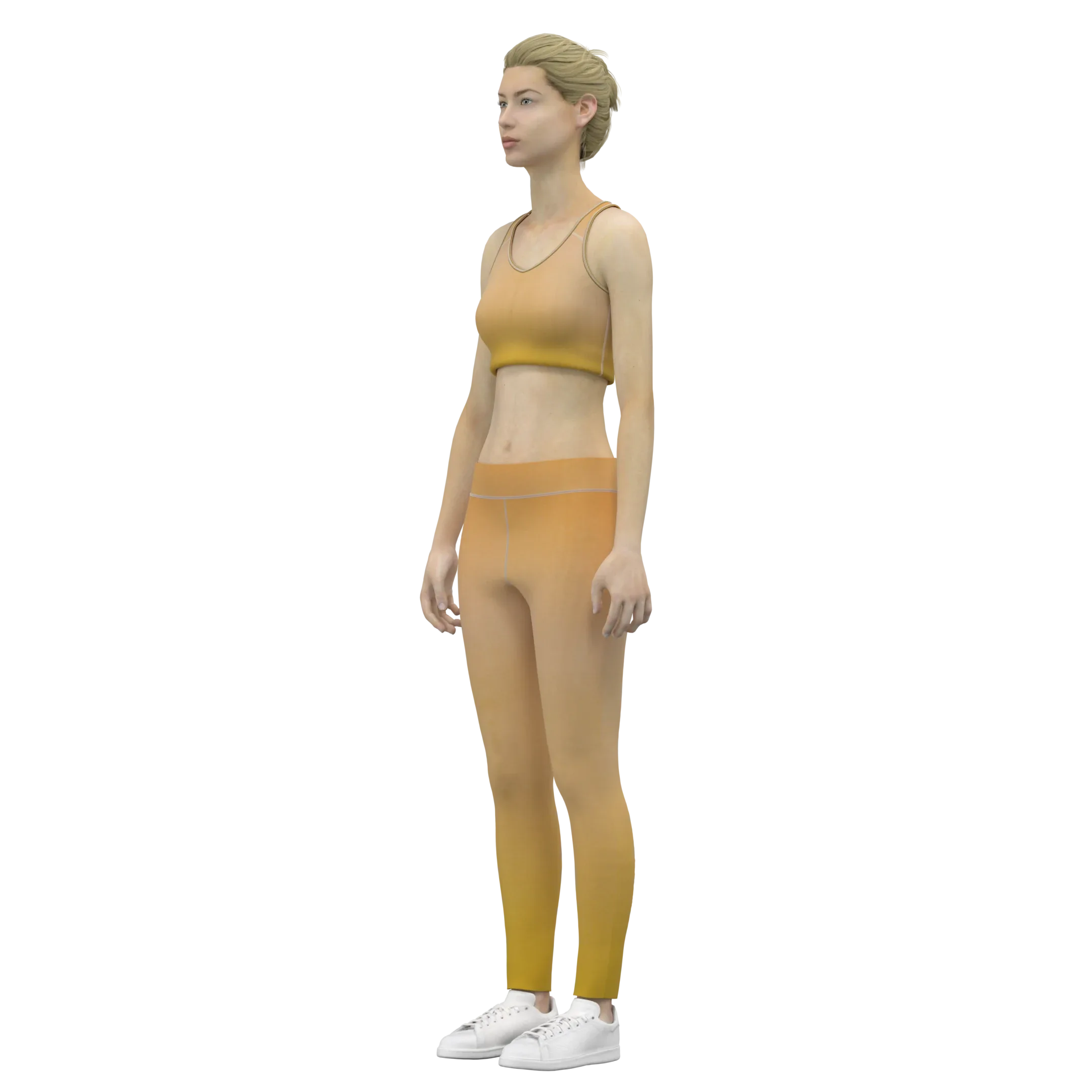 Sports Top & Leggings - Marvelous Designer & Clo3d